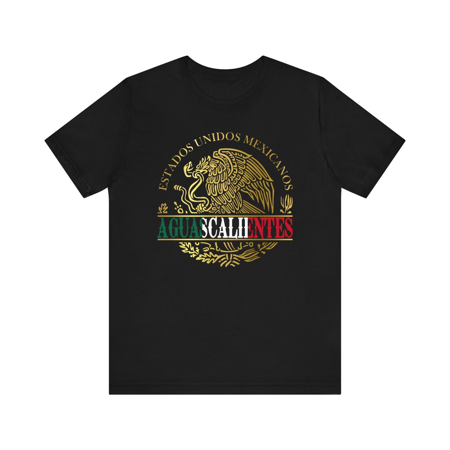 Estados Unidos Mexicanos - Aguascalientes Unisex Jersey Short Sleeve Tee