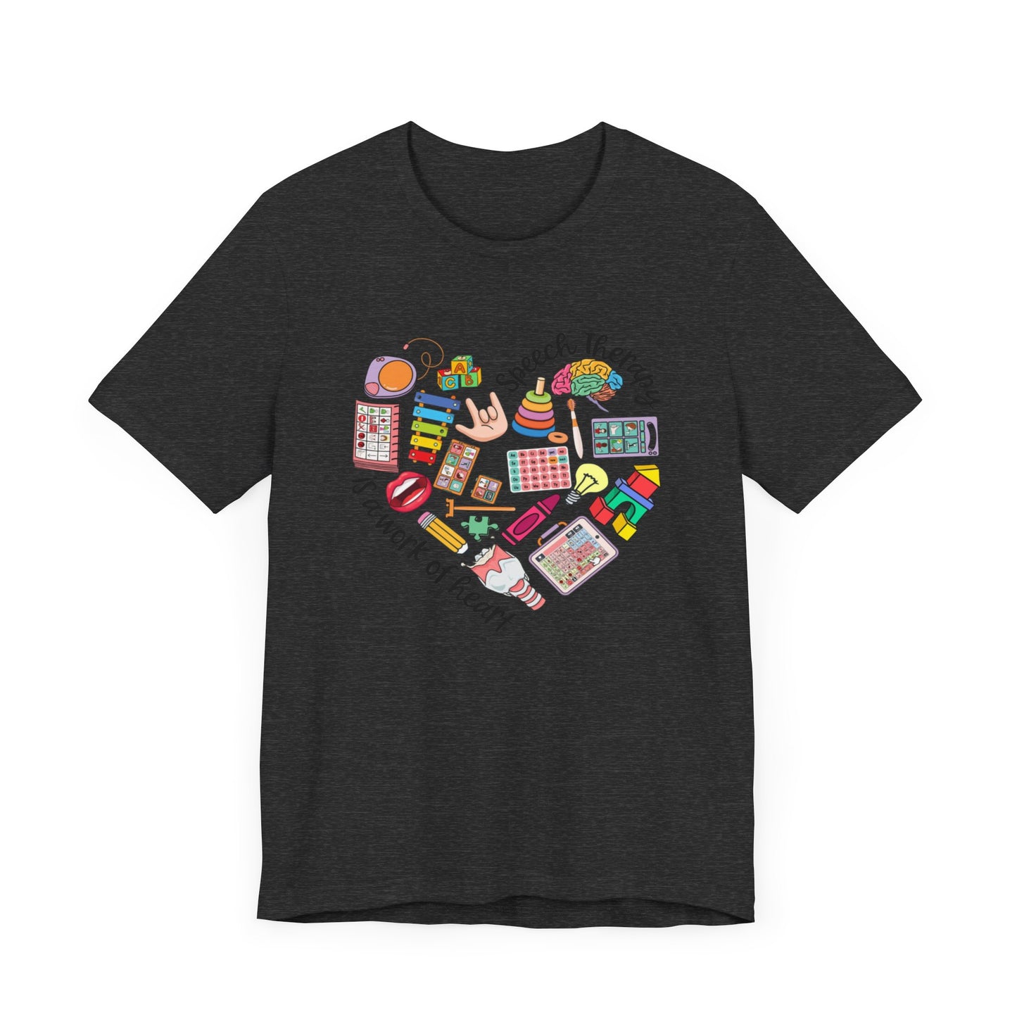 Speech therapy Houston - Unisex Short Sleeve Tee