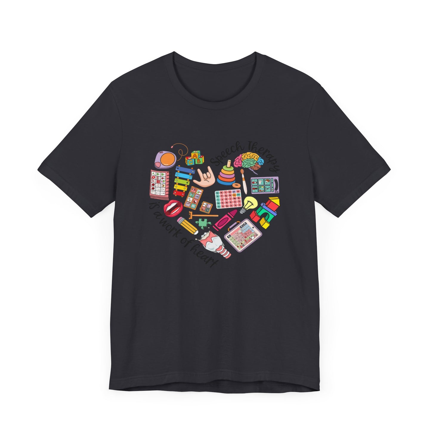 Speech therapy Houston - Unisex Short Sleeve Tee
