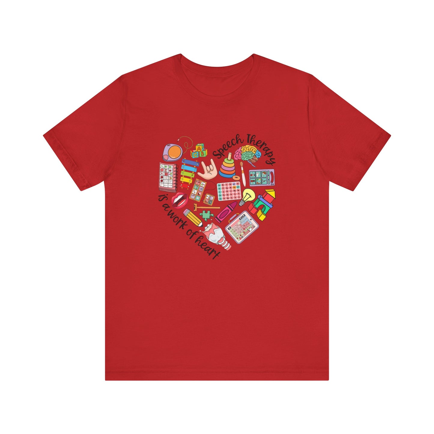 Speech therapy Houston - Unisex Short Sleeve Tee