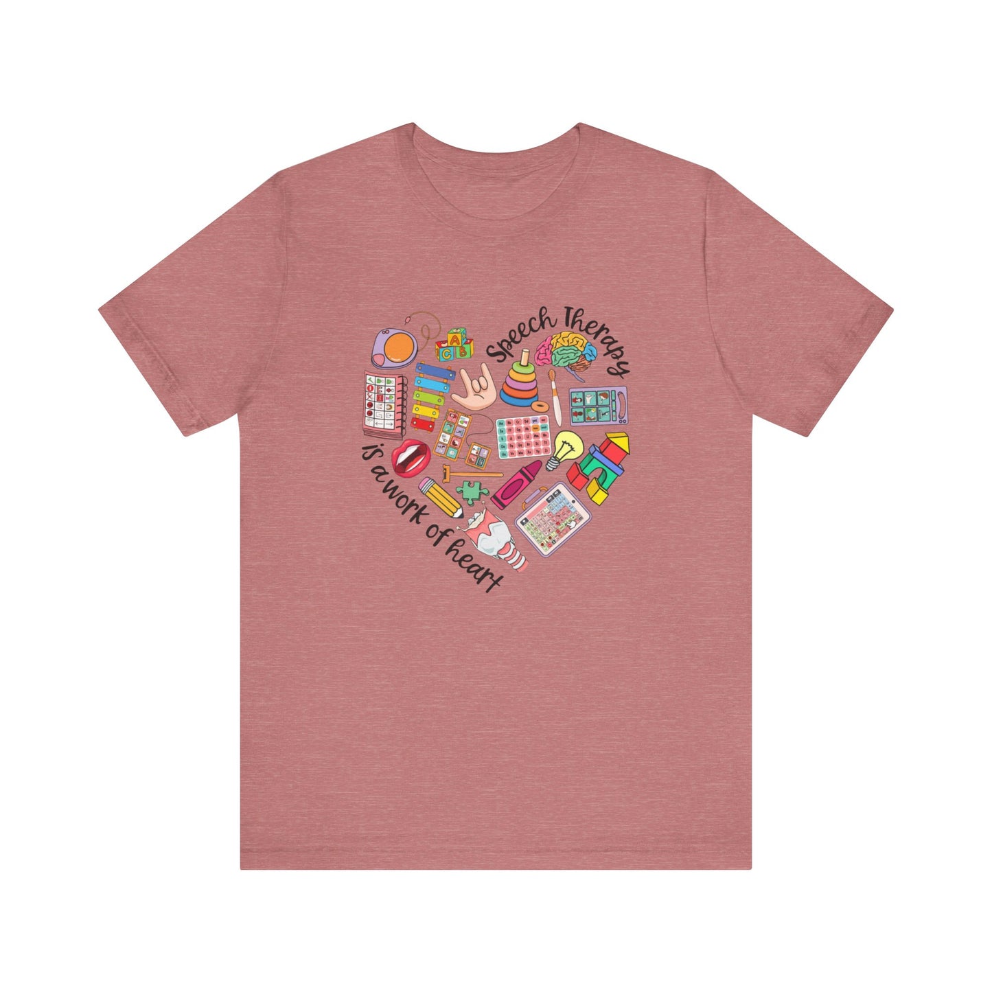 Speech therapy Houston - Unisex Short Sleeve Tee