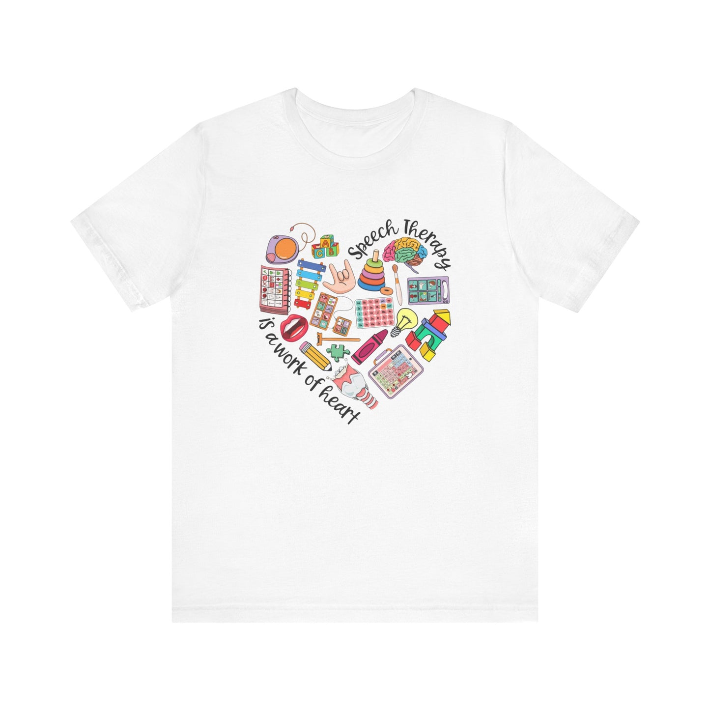 Speech therapy Houston - Unisex Short Sleeve Tee