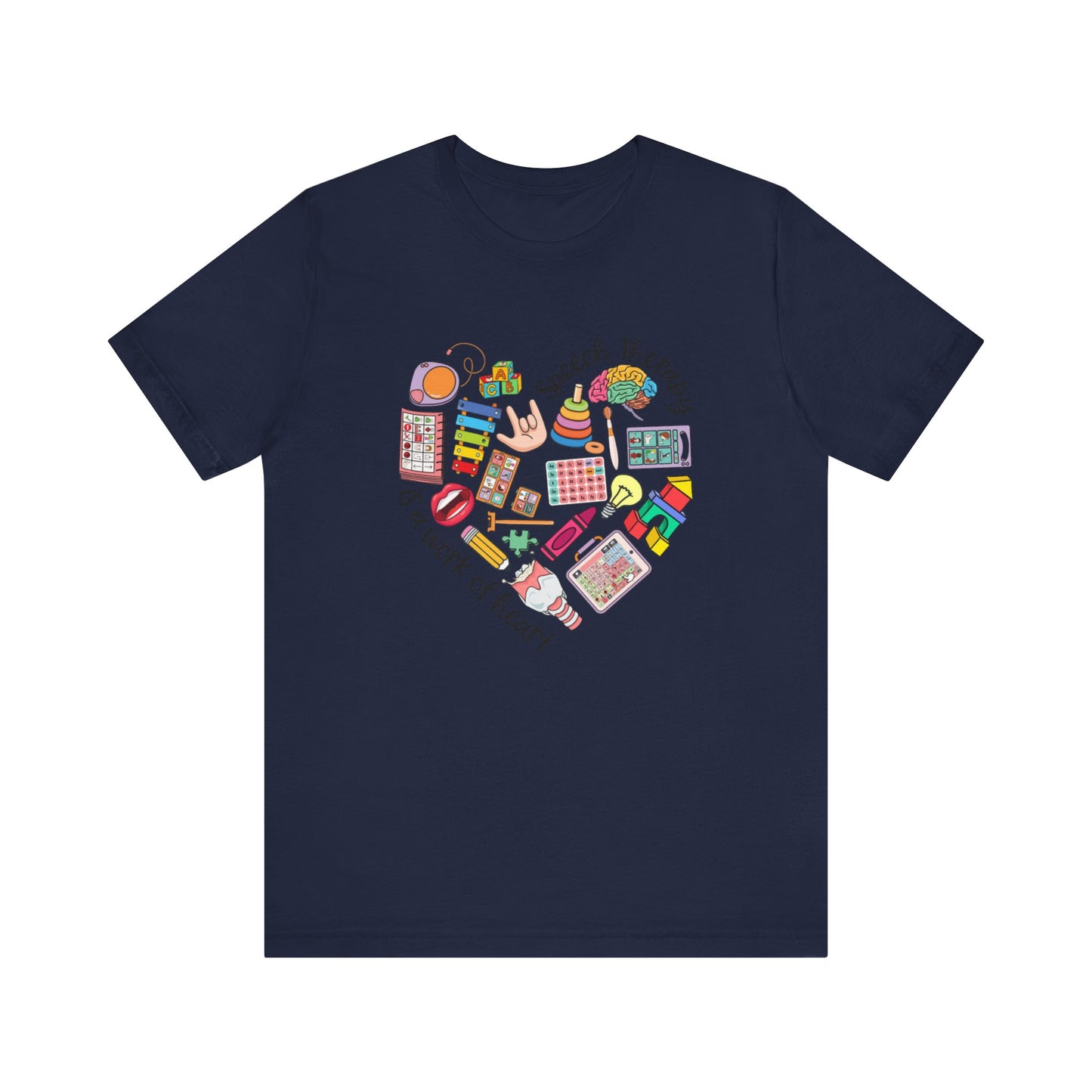 Speech therapy Houston - Unisex Short Sleeve Tee