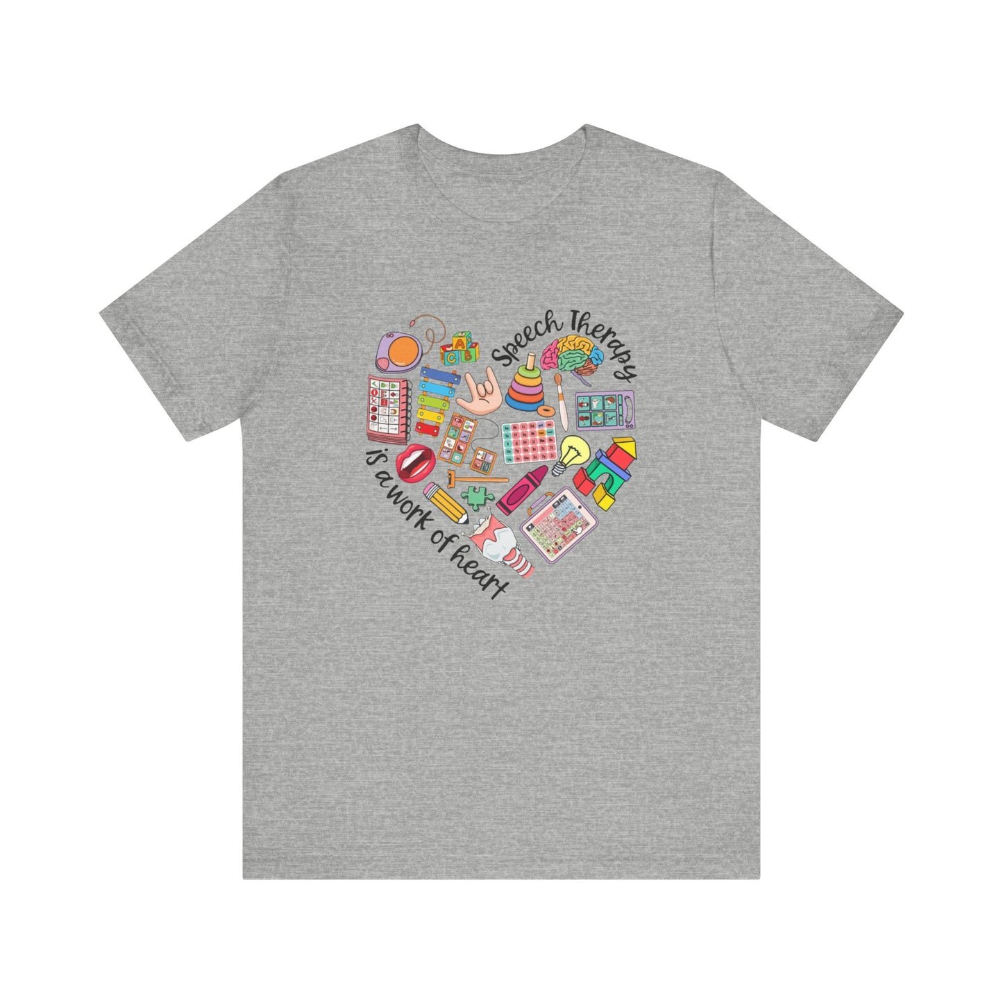 Speech therapy Houston - Unisex Short Sleeve Tee