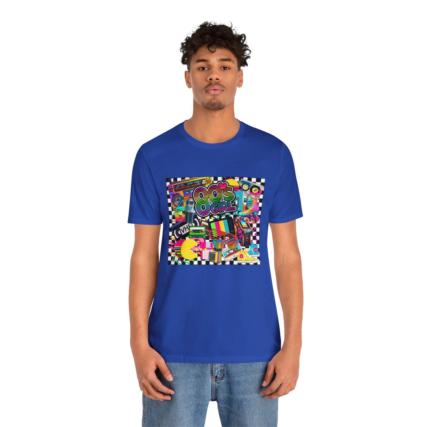 80s t-shirt Unisex Jersey Short Sleeve Tee