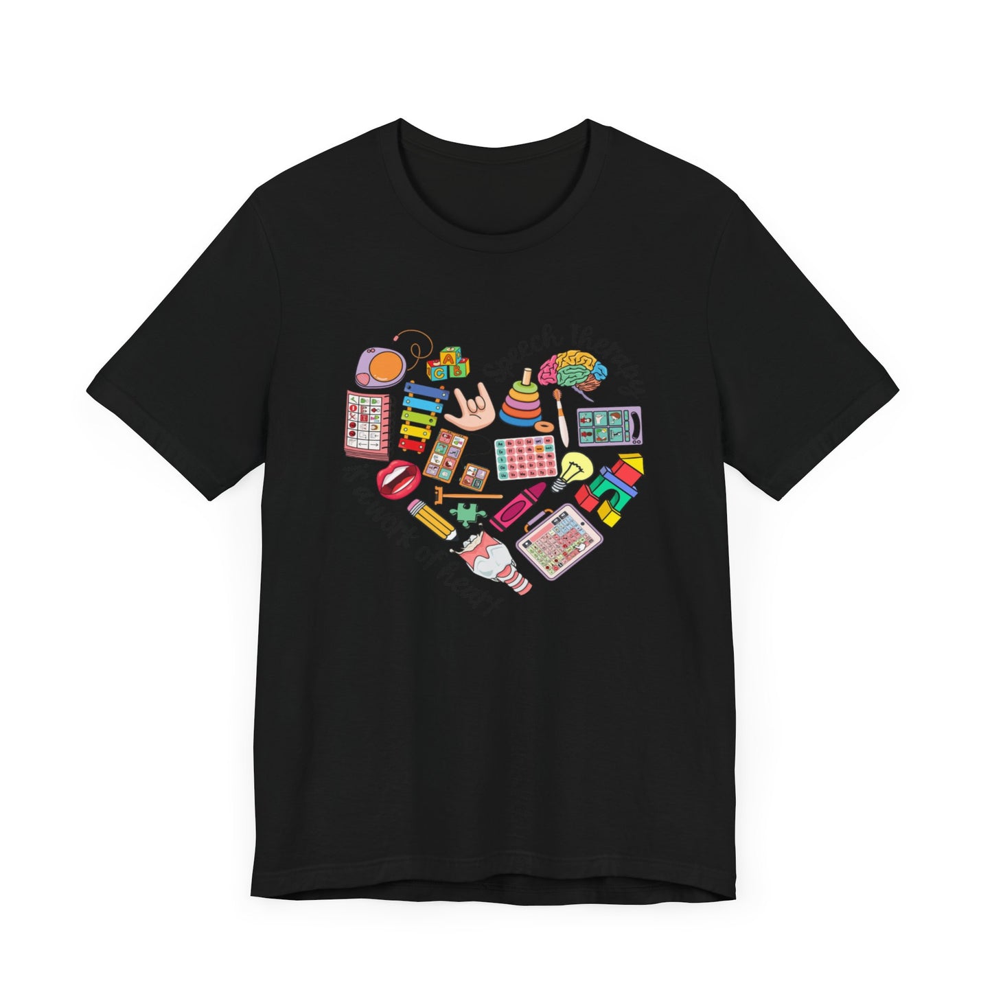 Speech therapy Houston - Unisex Short Sleeve Tee