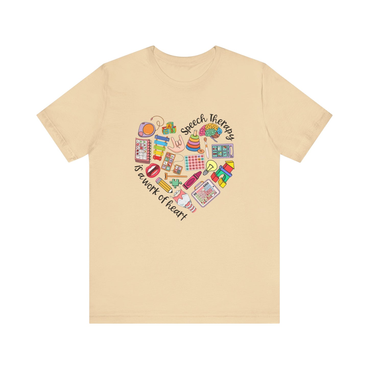 Speech therapy Houston - Unisex Short Sleeve Tee