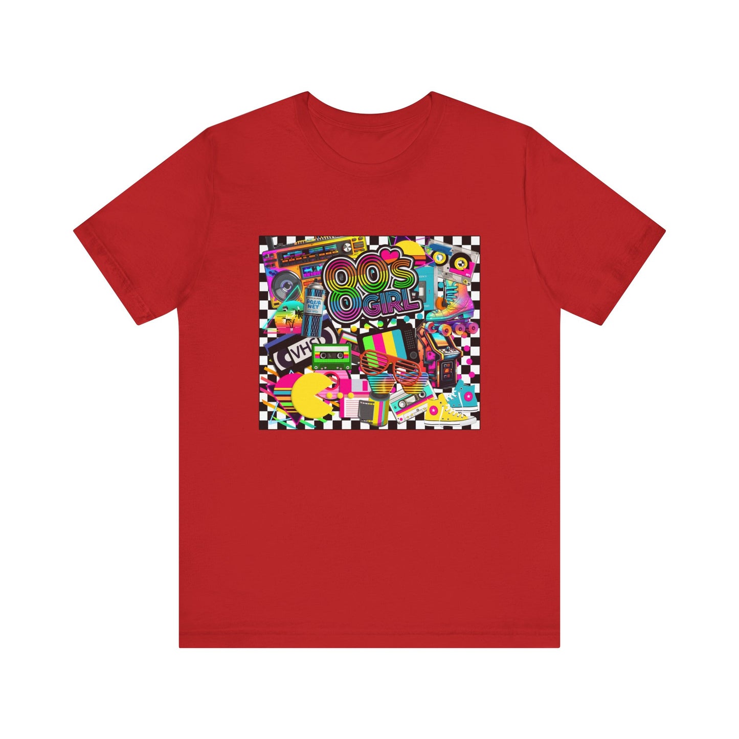 80s t-shirt Unisex Jersey Short Sleeve Tee