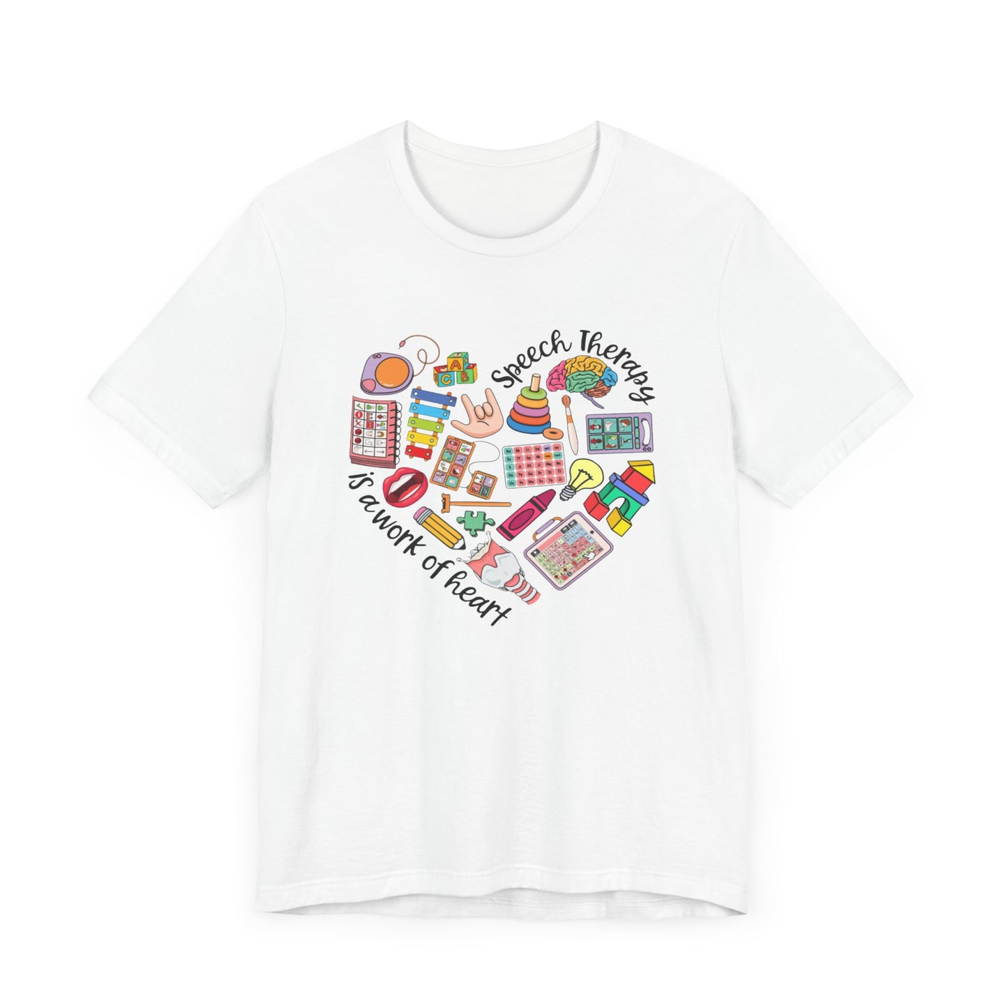 Speech therapy Houston - Unisex Short Sleeve Tee