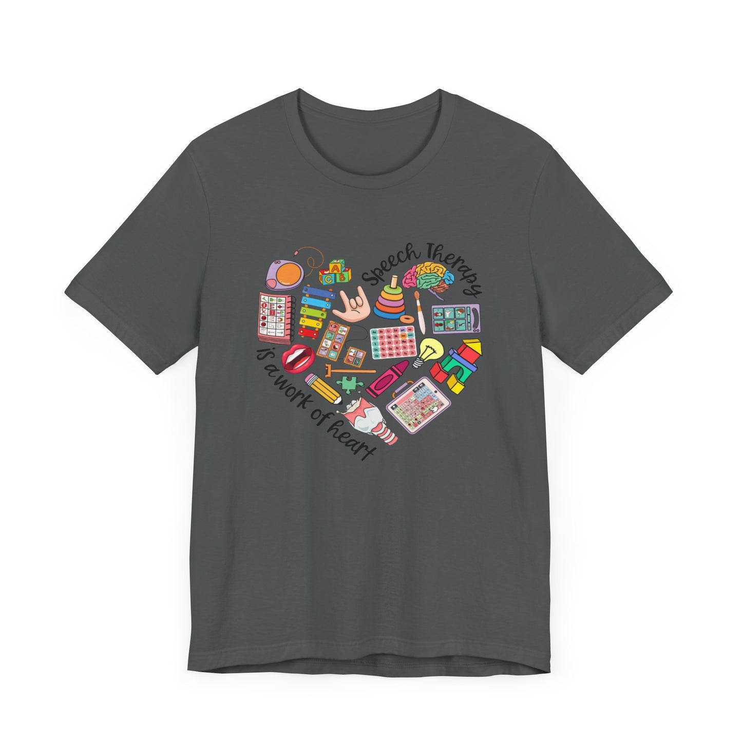 Speech therapy Houston - Unisex Short Sleeve Tee
