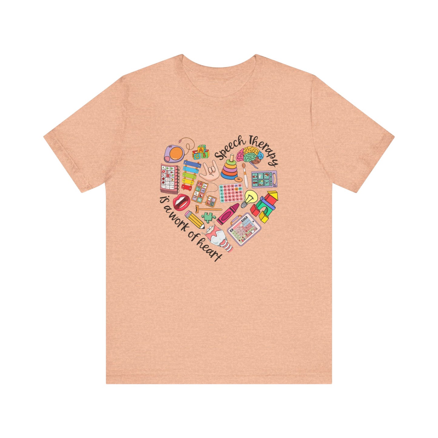 Speech therapy Houston - Unisex Short Sleeve Tee