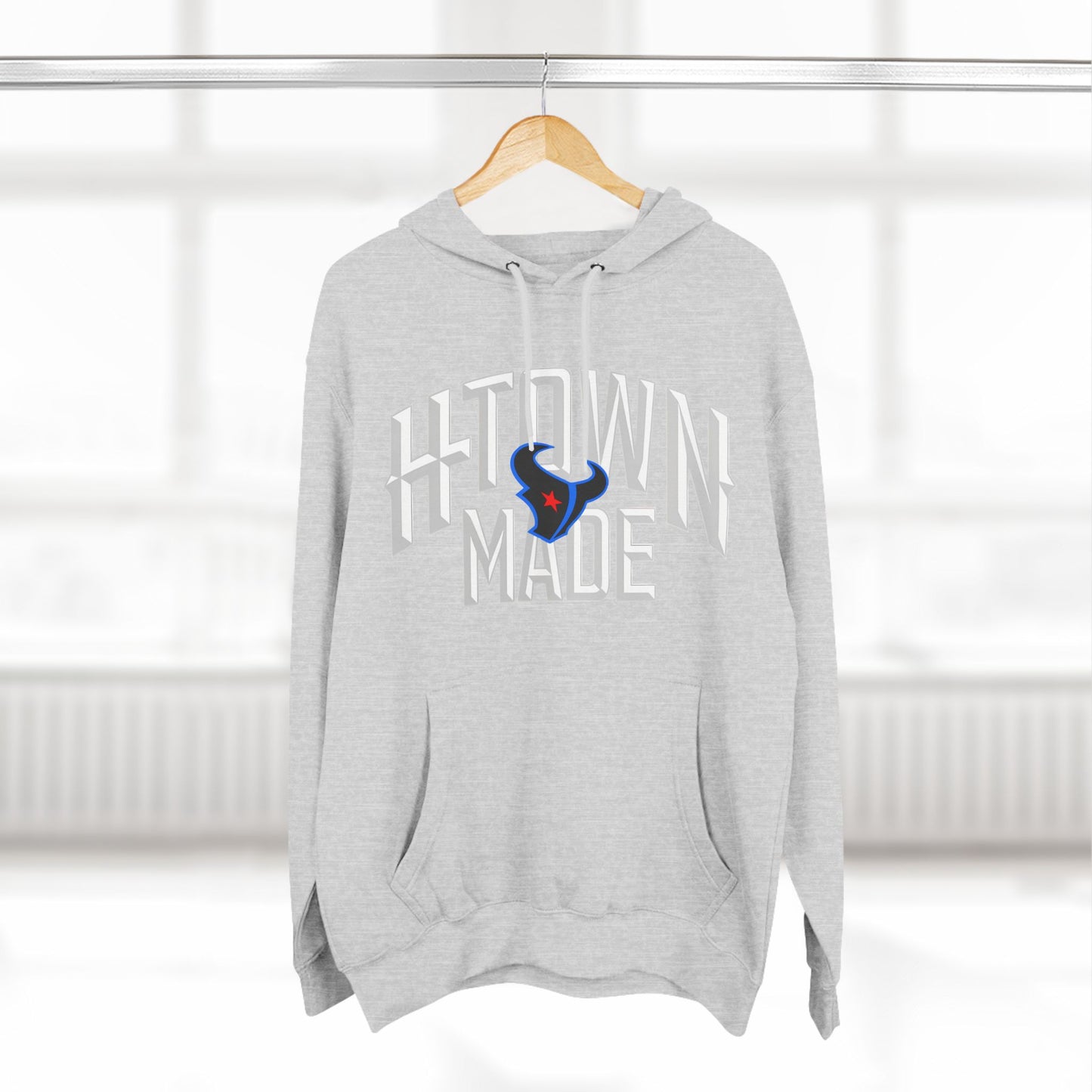 H-Town Made - Three-Panel Fleece Hoodie