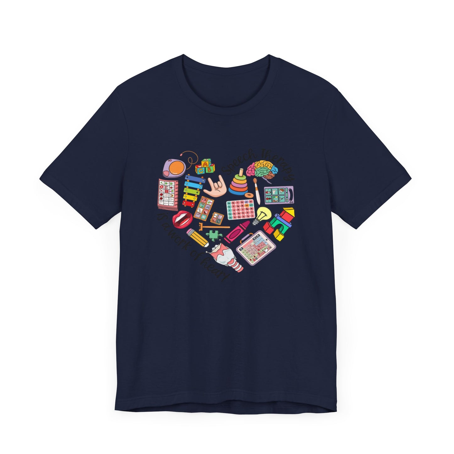 Speech therapy Houston - Unisex Short Sleeve Tee