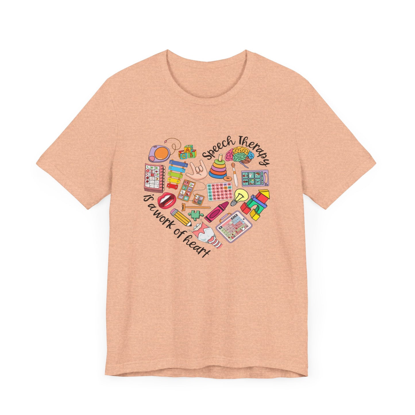 Speech therapy Houston - Unisex Short Sleeve Tee