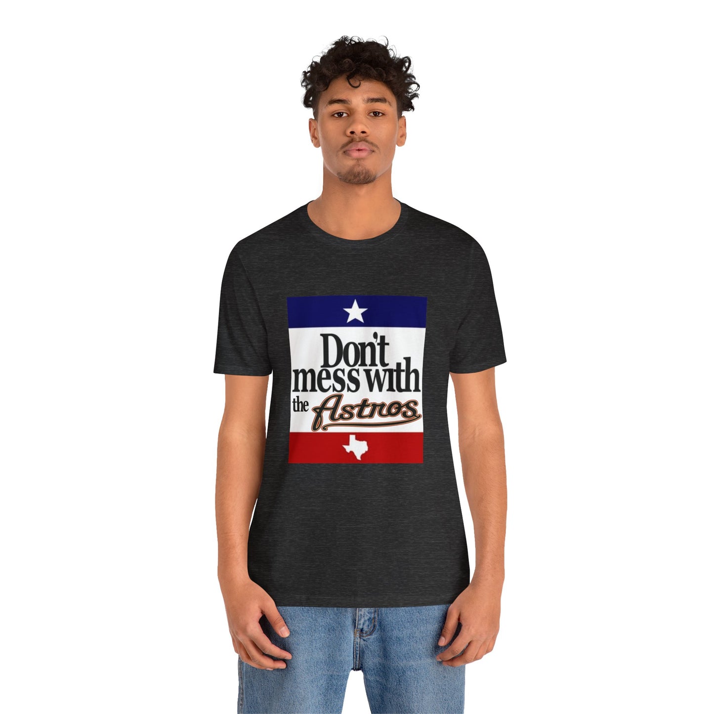 Don't Mess with Texas - Astros Unisex Jersey Short Sleeve Tee