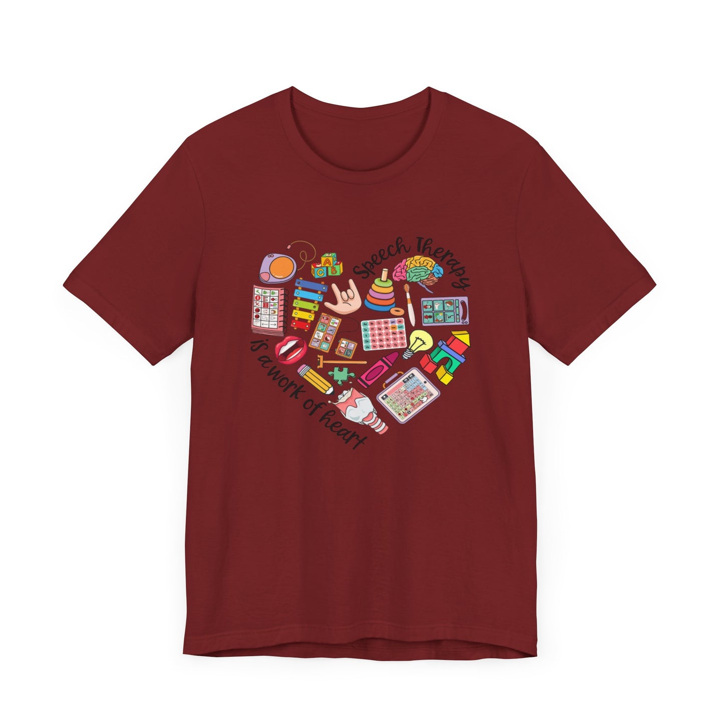 Speech therapy Houston - Unisex Short Sleeve Tee