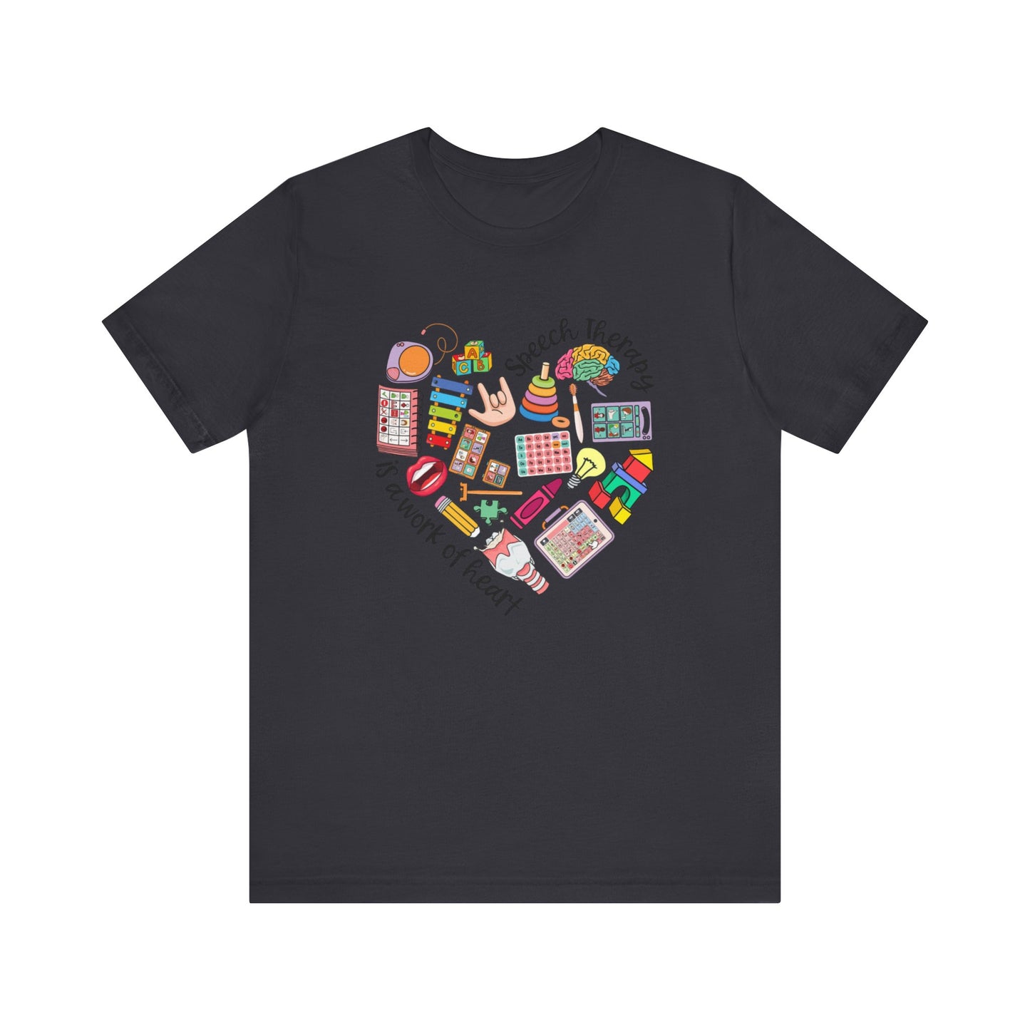 Speech therapy Houston - Unisex Short Sleeve Tee