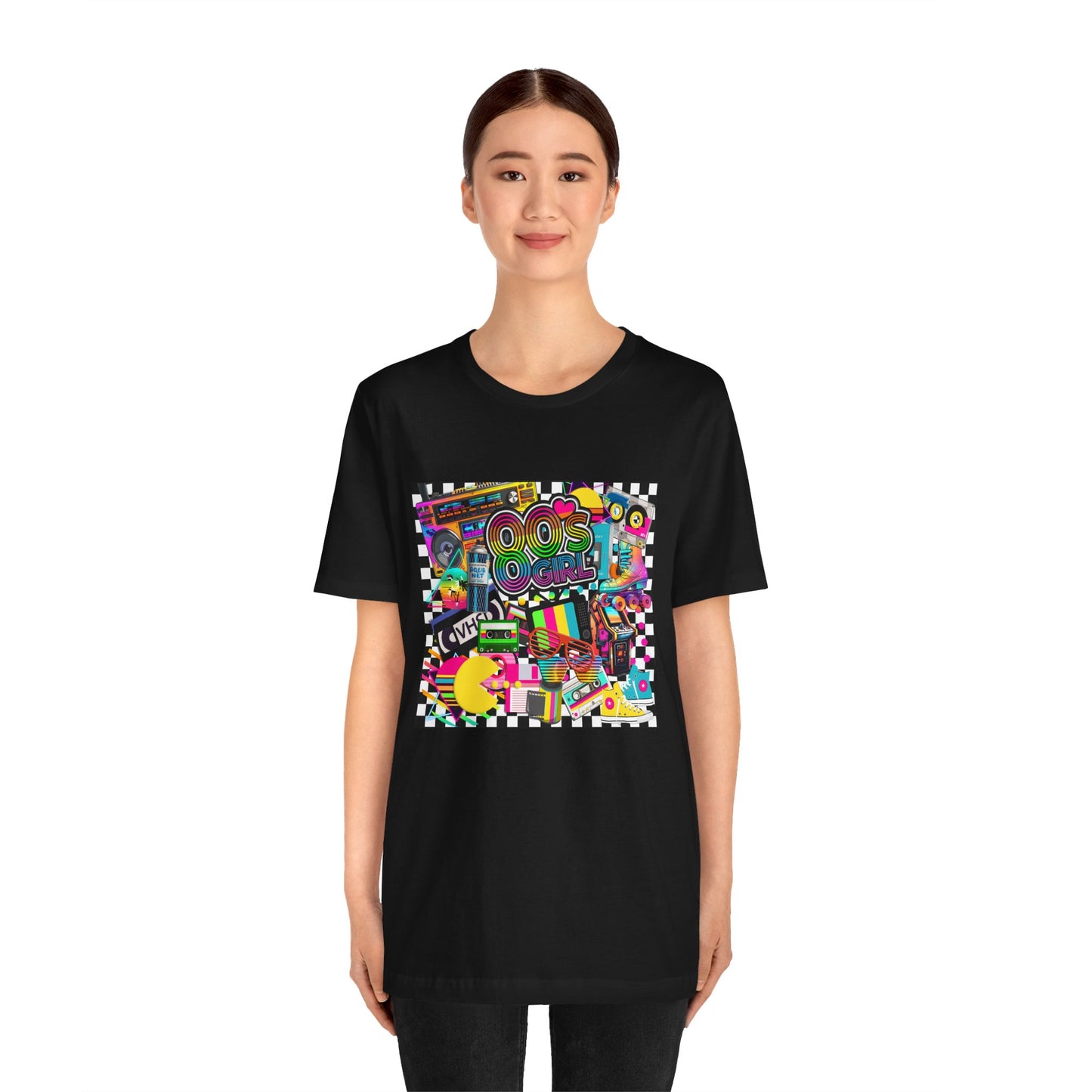 80s t-shirt Unisex Jersey Short Sleeve Tee
