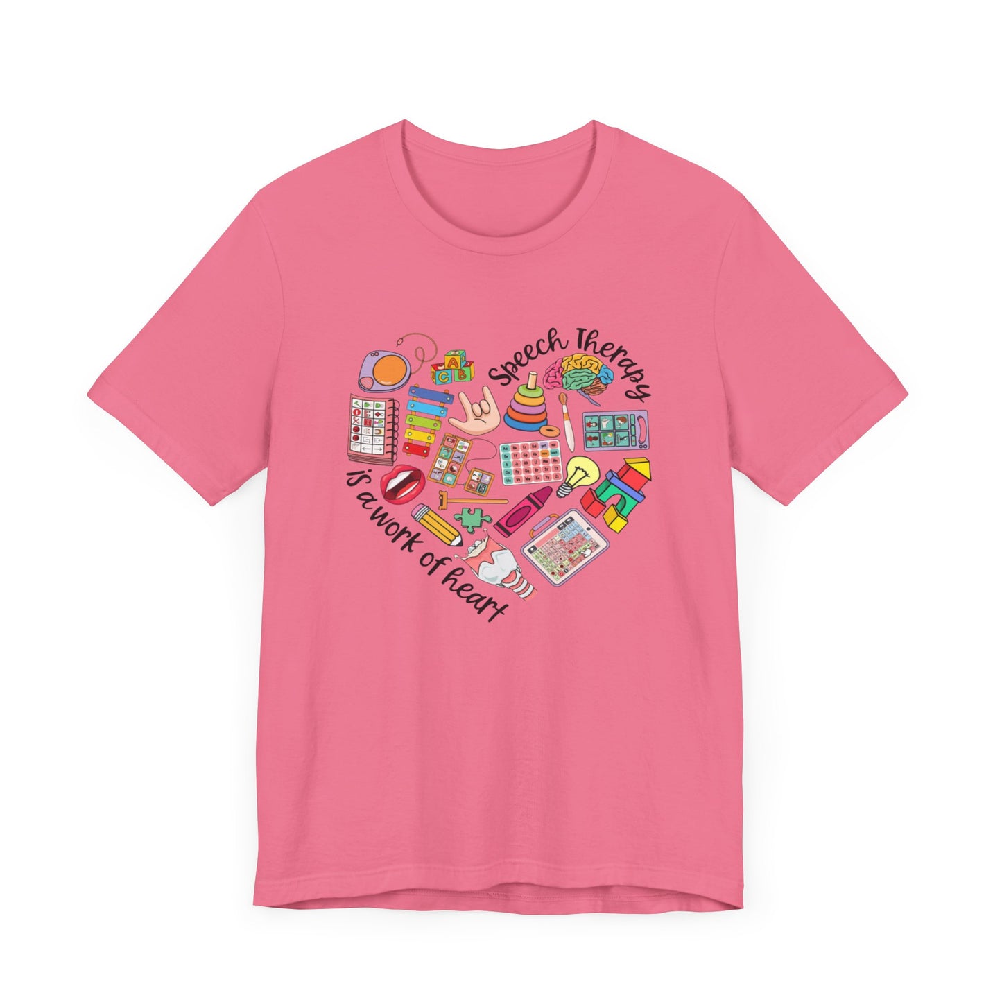 Speech therapy Houston - Unisex Short Sleeve Tee