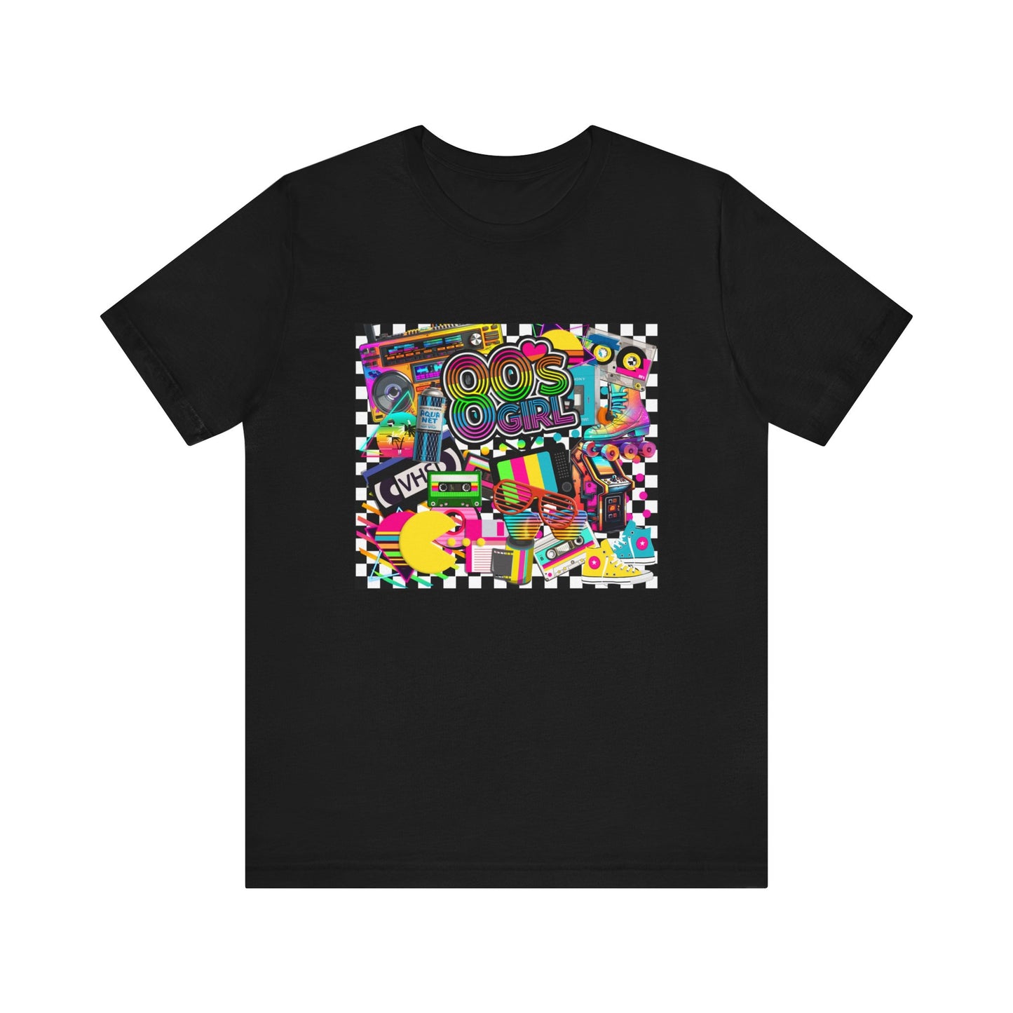 80s t-shirt Unisex Jersey Short Sleeve Tee
