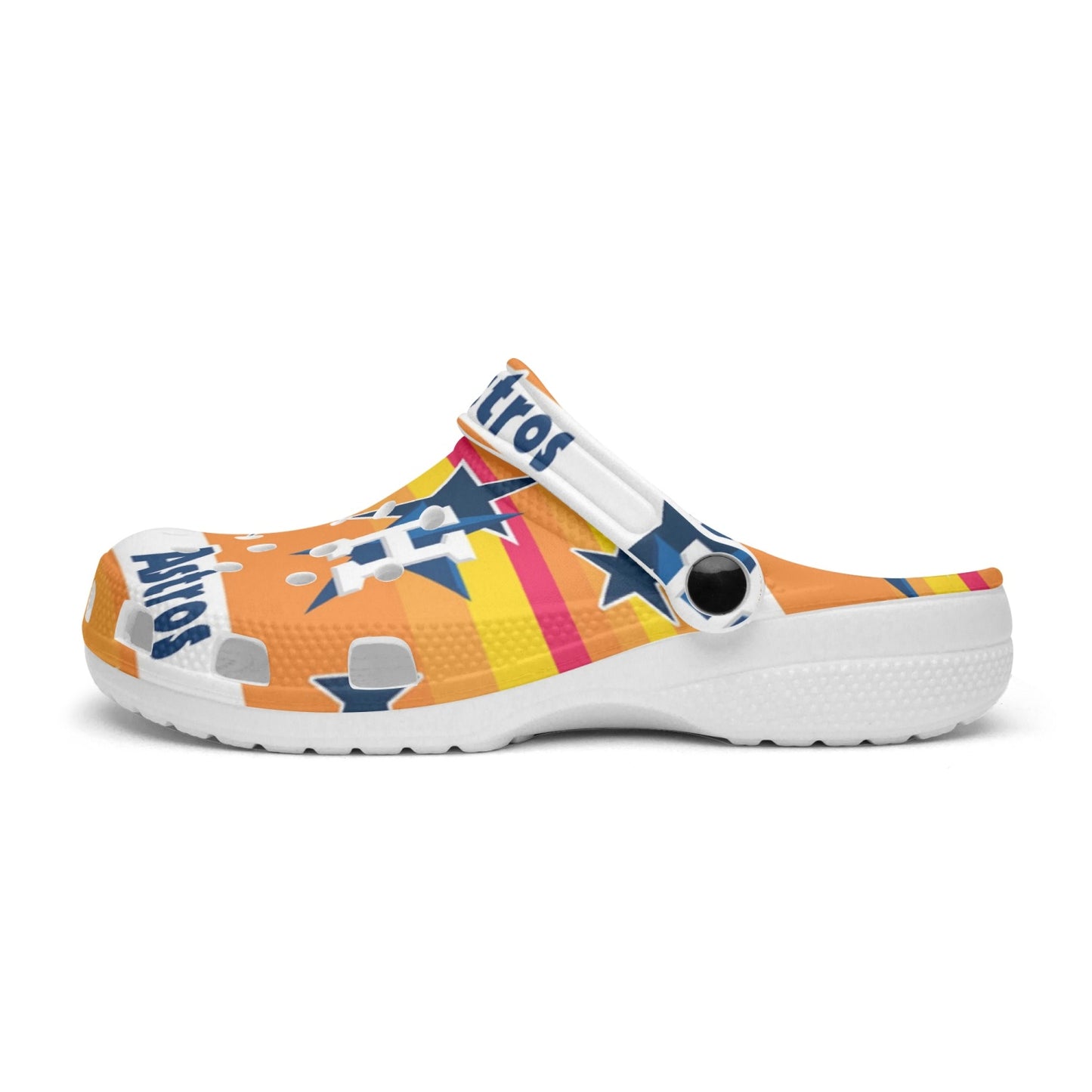 Astros All Over Printed Clogs