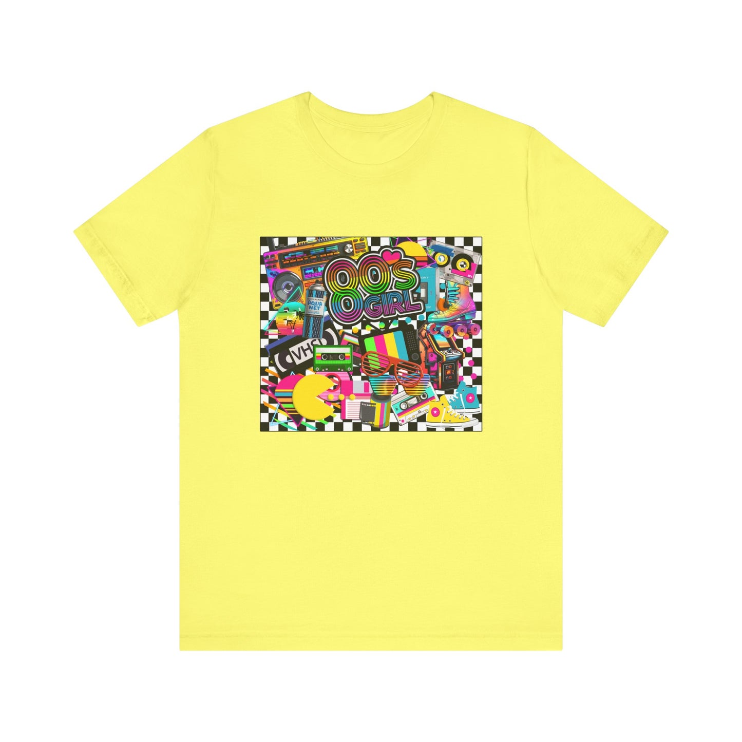 80s t-shirt Unisex Jersey Short Sleeve Tee
