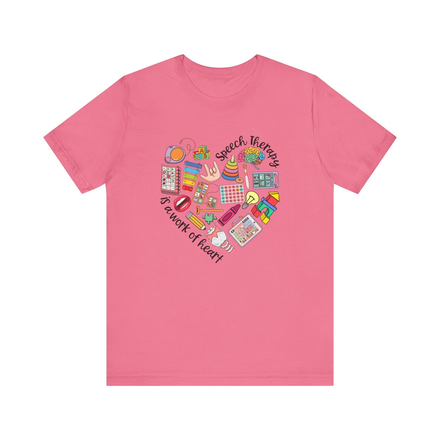 Speech therapy Houston - Unisex Short Sleeve Tee