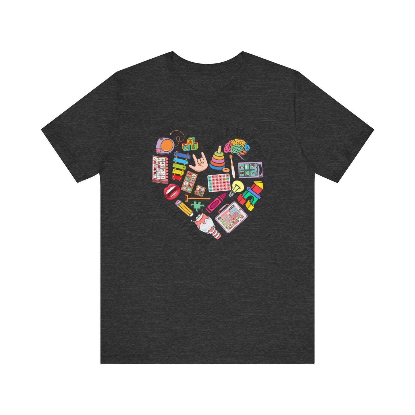 Speech therapy Houston - Unisex Short Sleeve Tee