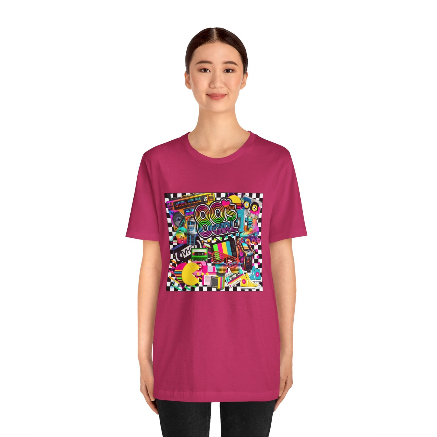 80s t-shirt Unisex Jersey Short Sleeve Tee