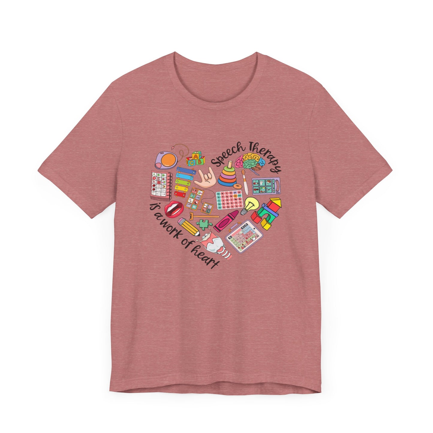 Speech therapy Houston - Unisex Short Sleeve Tee