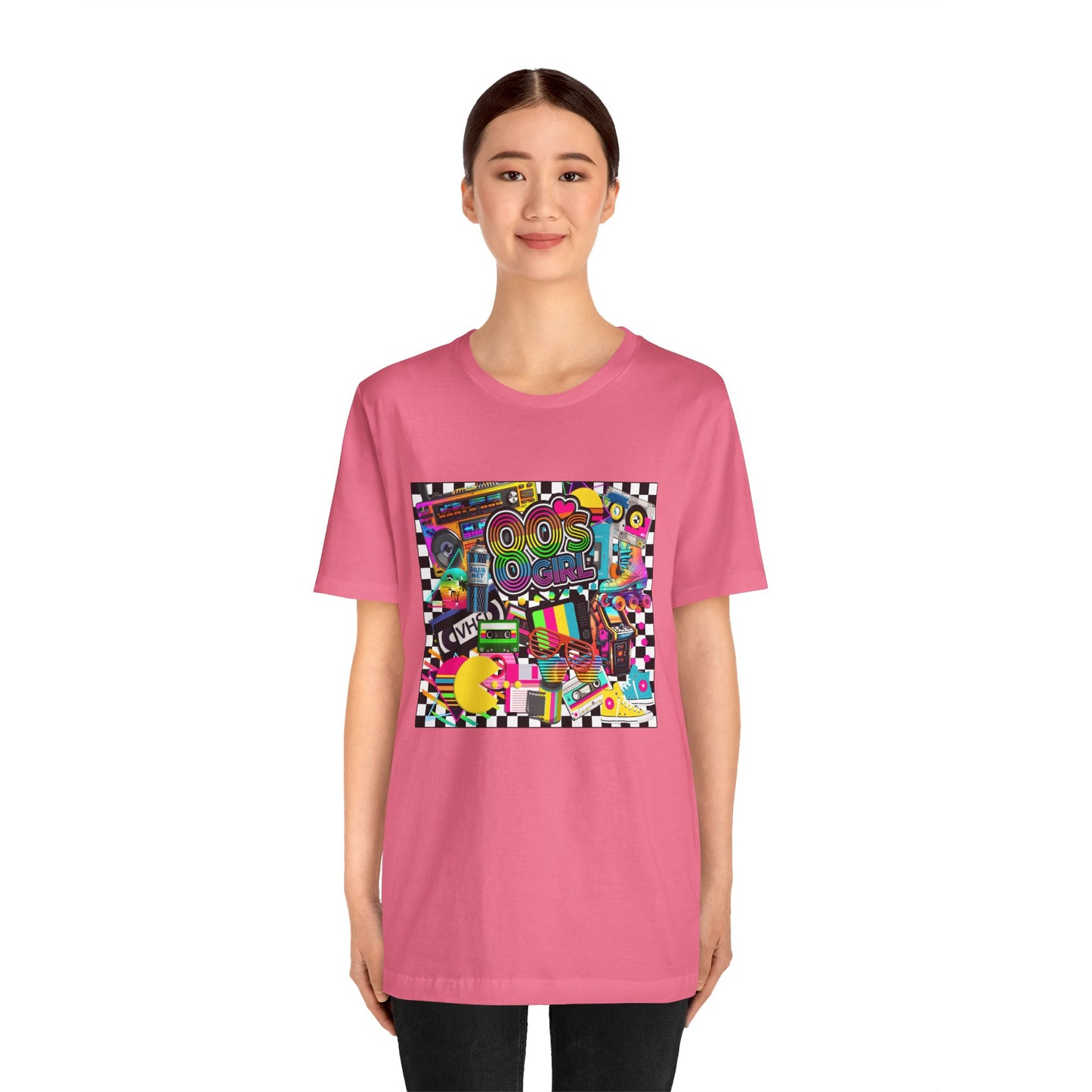 80s t-shirt Unisex Jersey Short Sleeve Tee