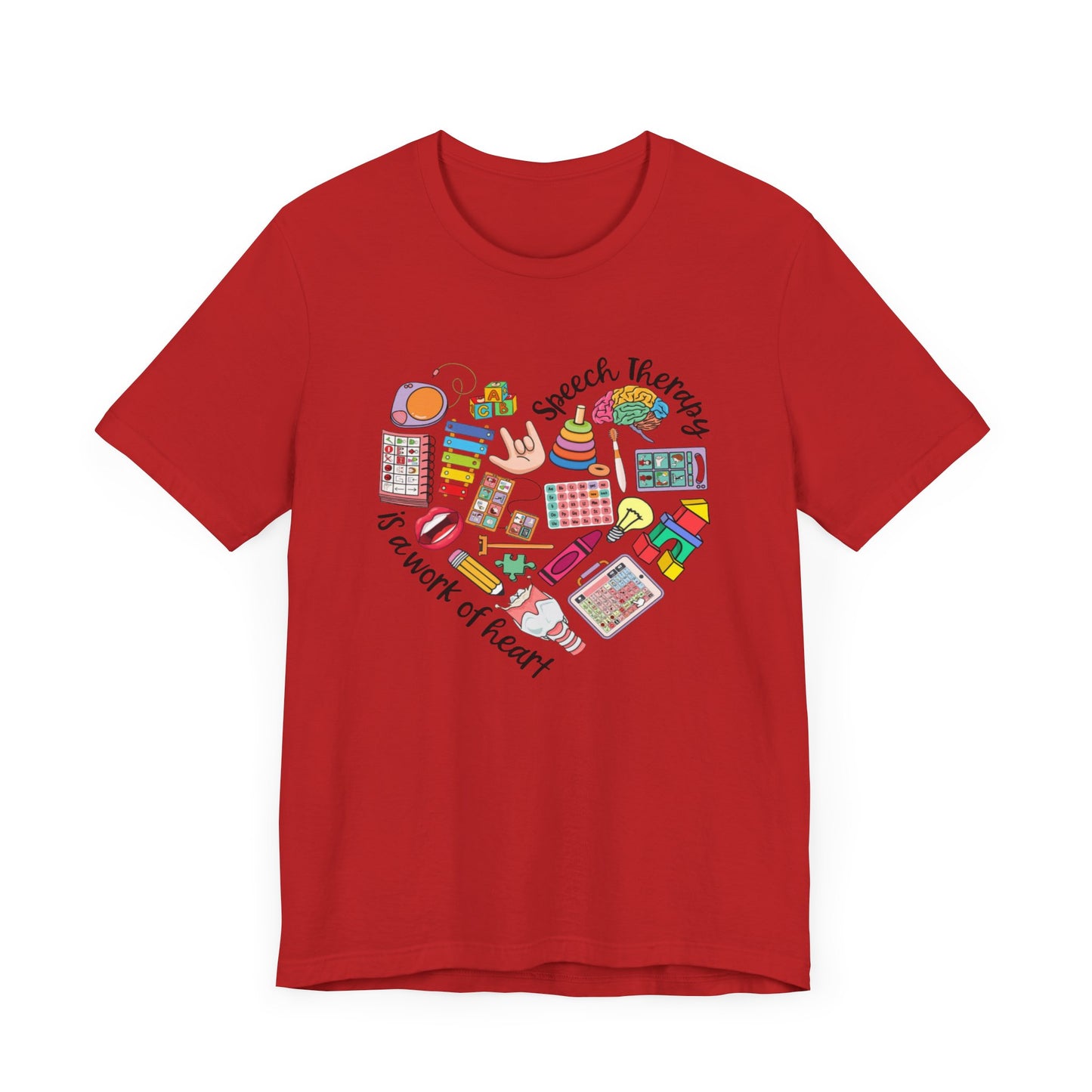 Speech therapy Houston - Unisex Short Sleeve Tee