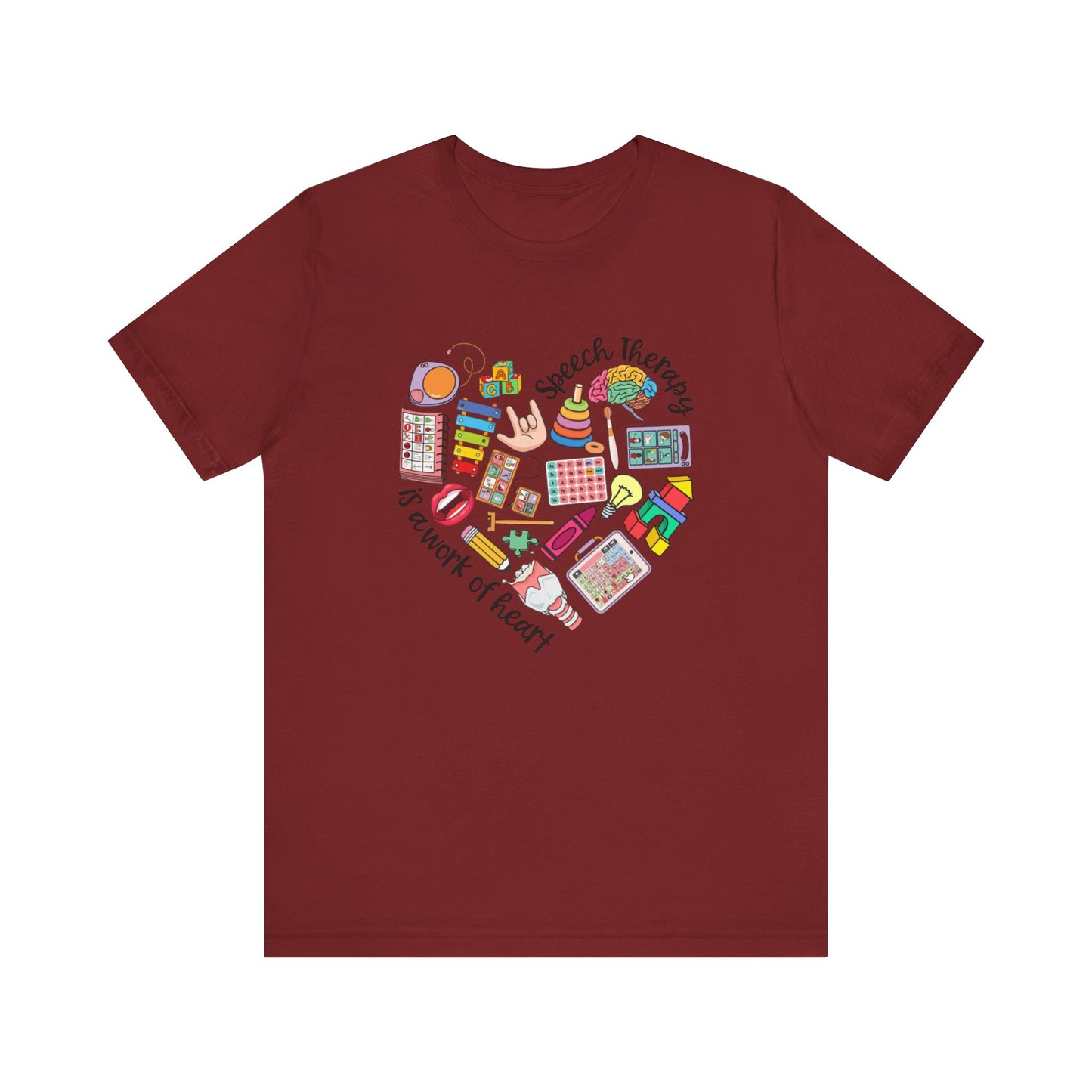 Speech therapy Houston - Unisex Short Sleeve Tee