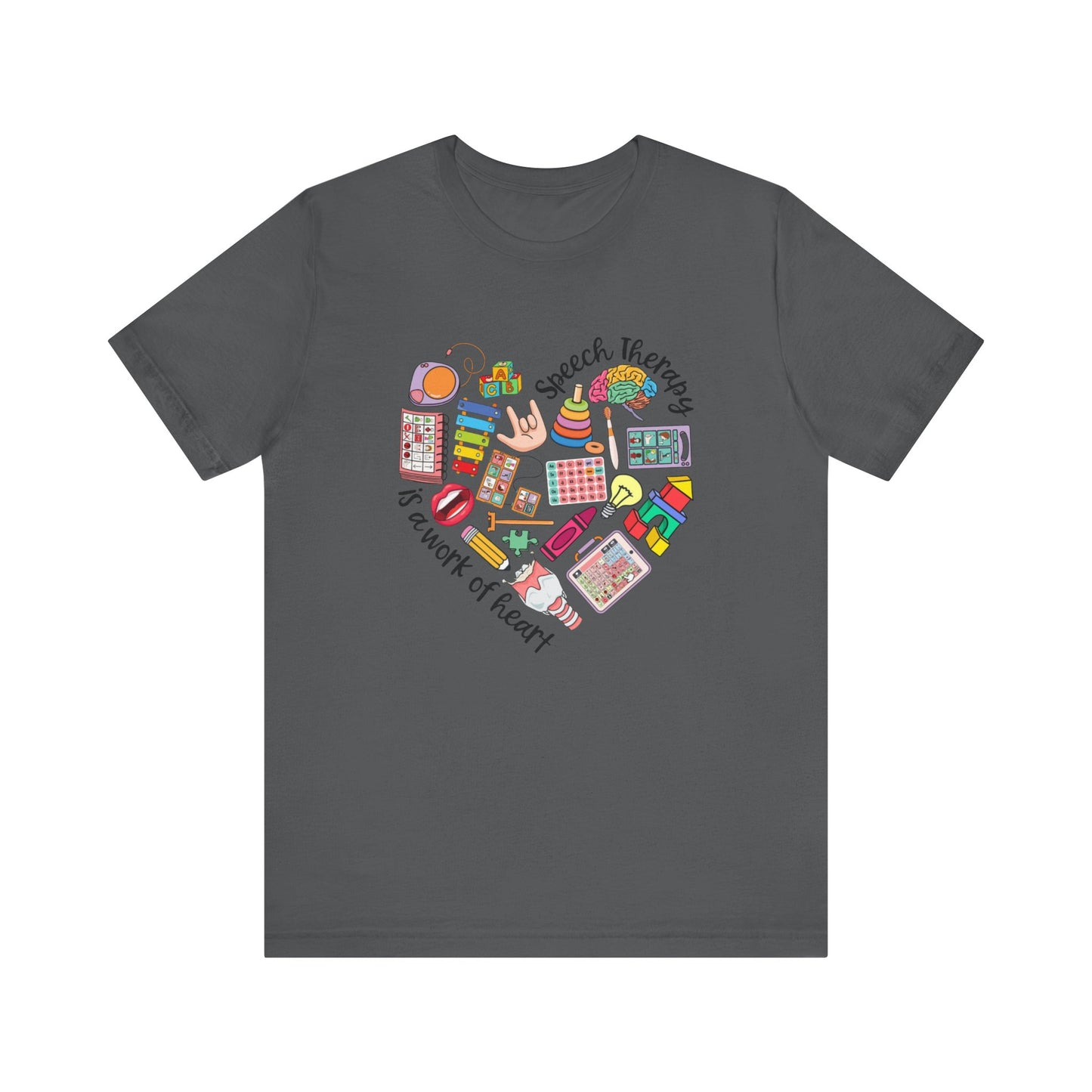 Speech therapy Houston - Unisex Short Sleeve Tee