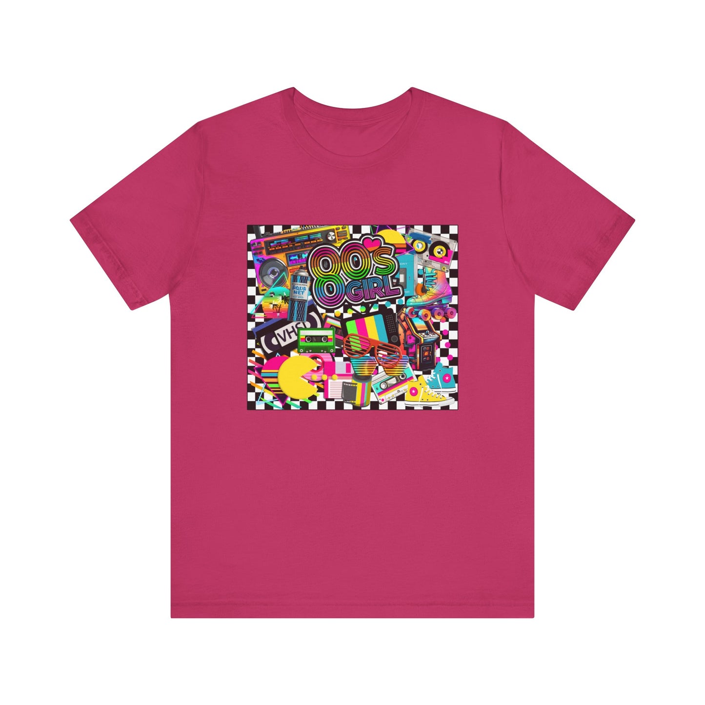 80s t-shirt Unisex Jersey Short Sleeve Tee