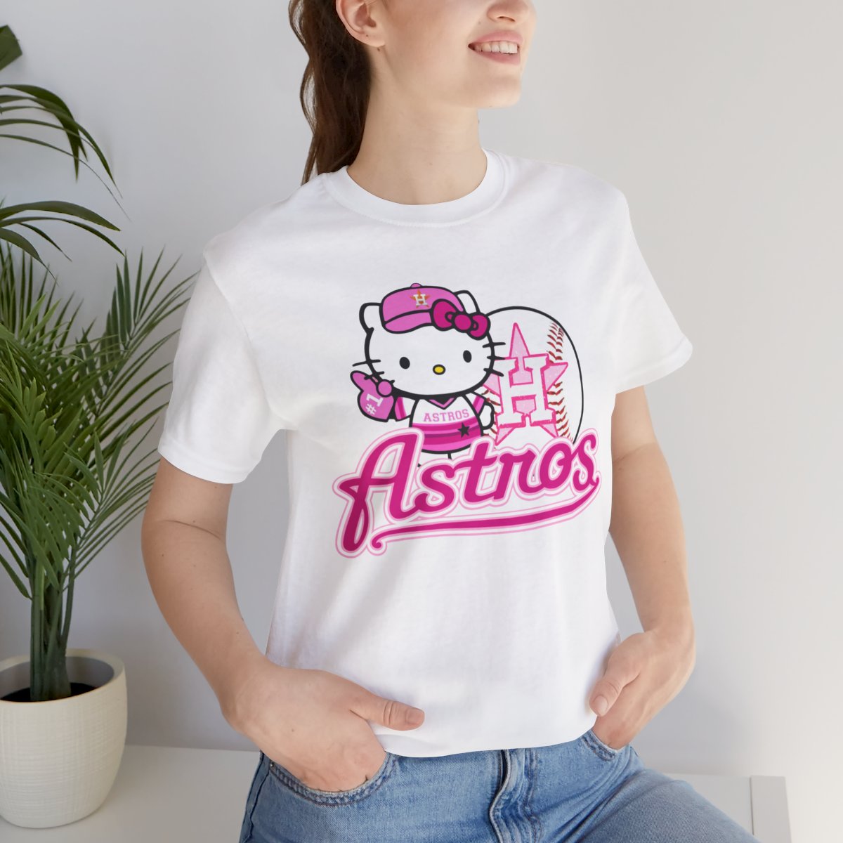 Kitty - Astros - Houston - Pink - PNG download