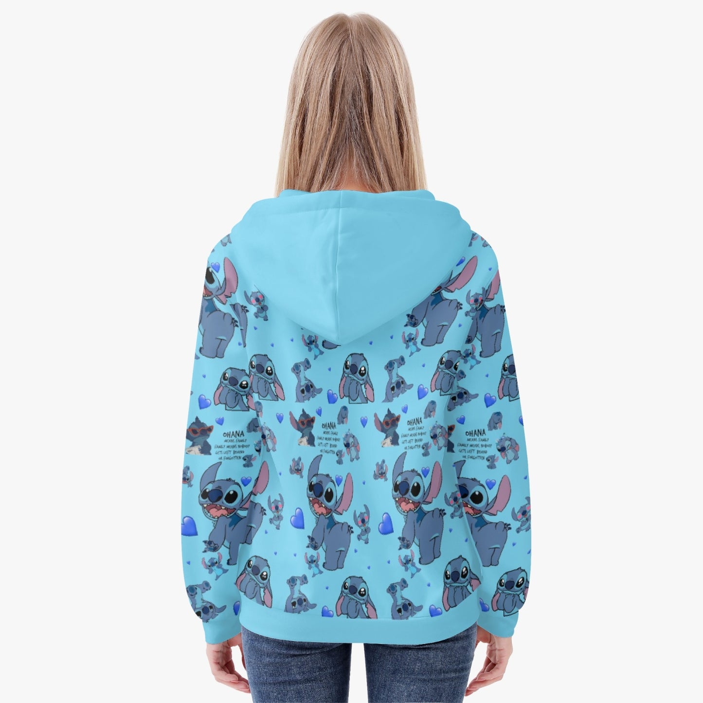 STITCH Full Zip Up Hoodie