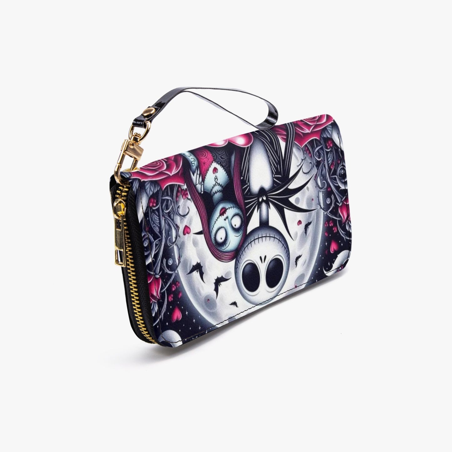 JACK AND SALLY Long Wallet with Wrist Strap