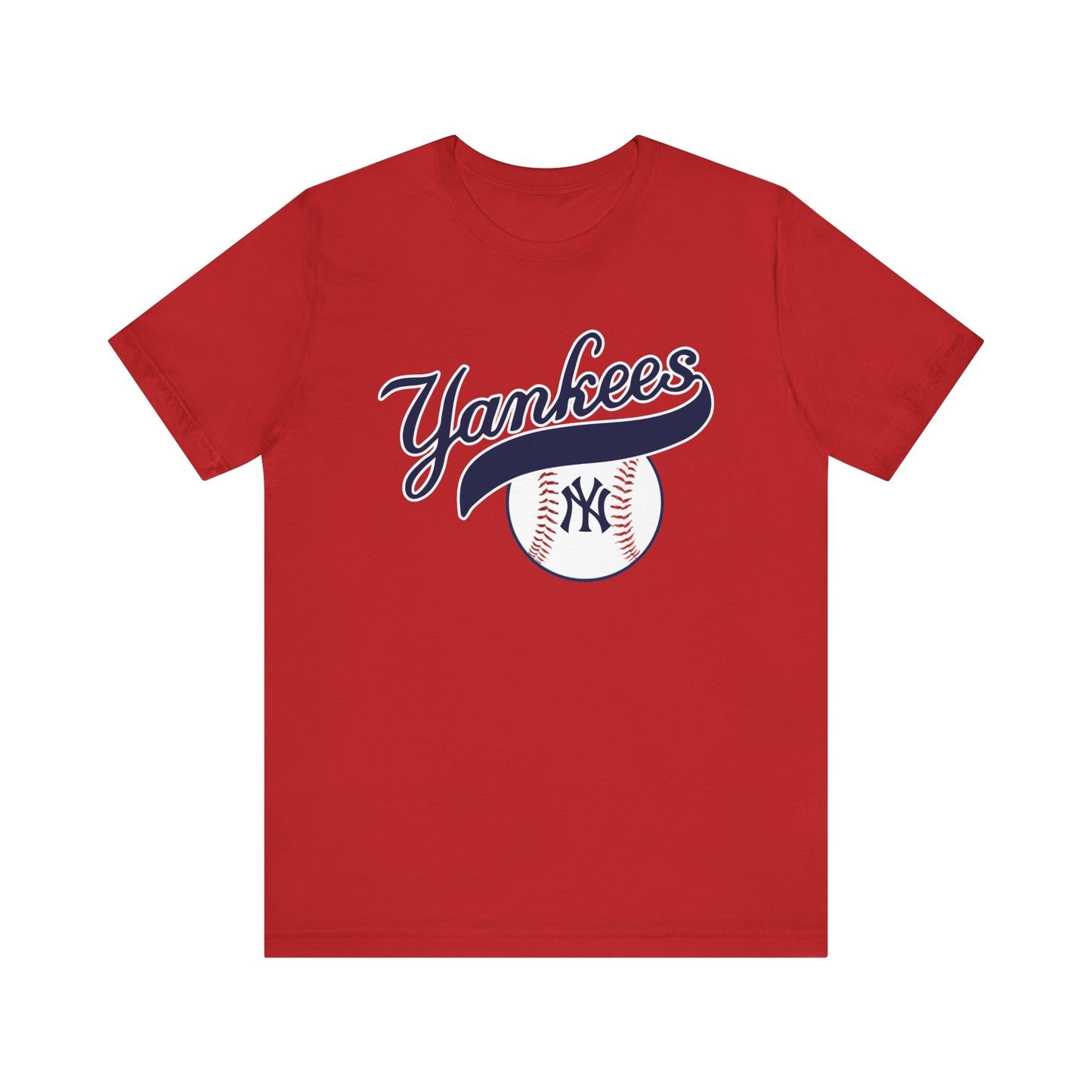 Yankees - NY - Simple Unisex Short Sleeve Tee