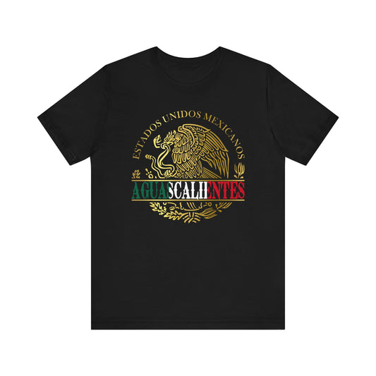 Estados Unidos Mexicanos - Aguascalientes Unisex Jersey Short Sleeve Tee