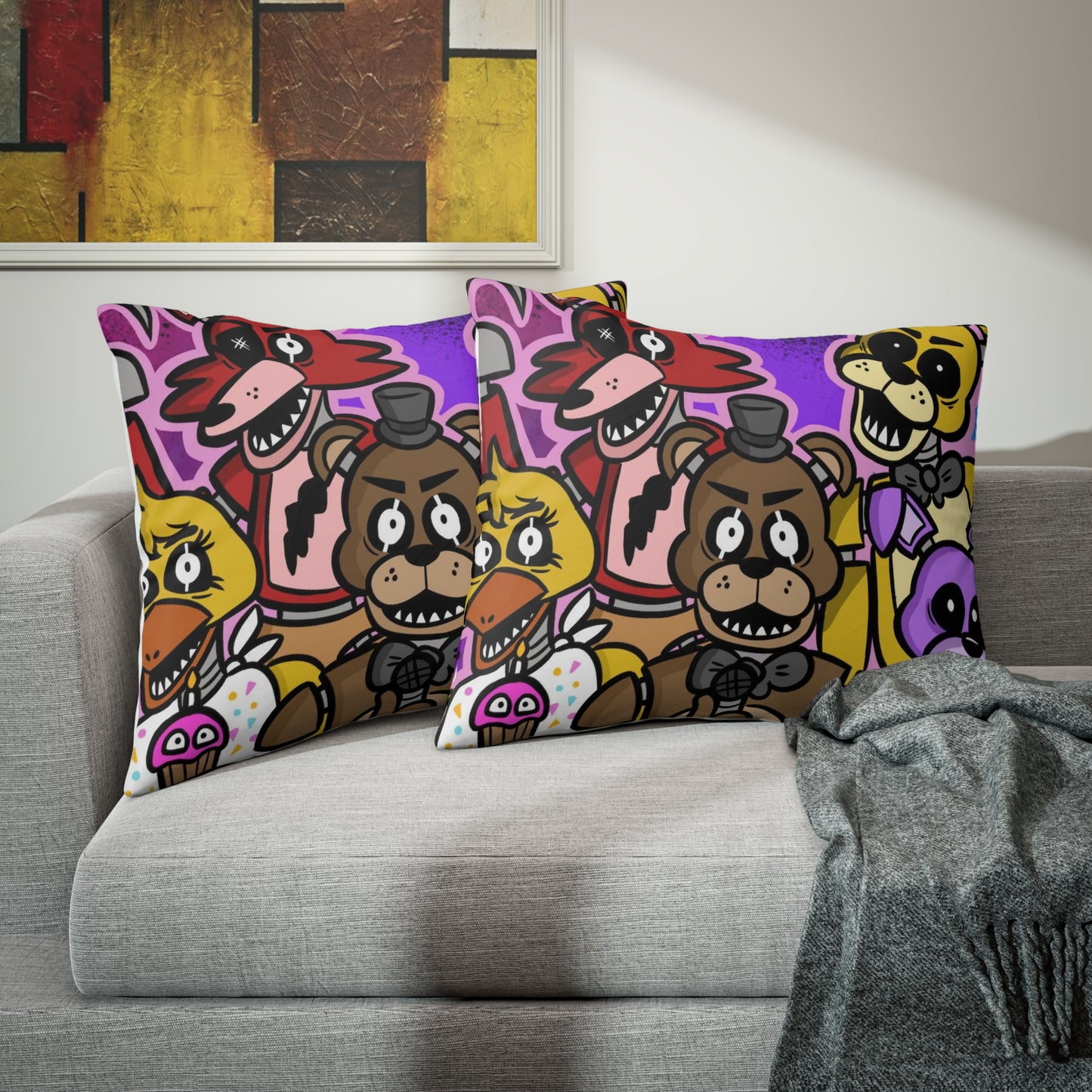 Five Nights at Freddys Pillow Sham