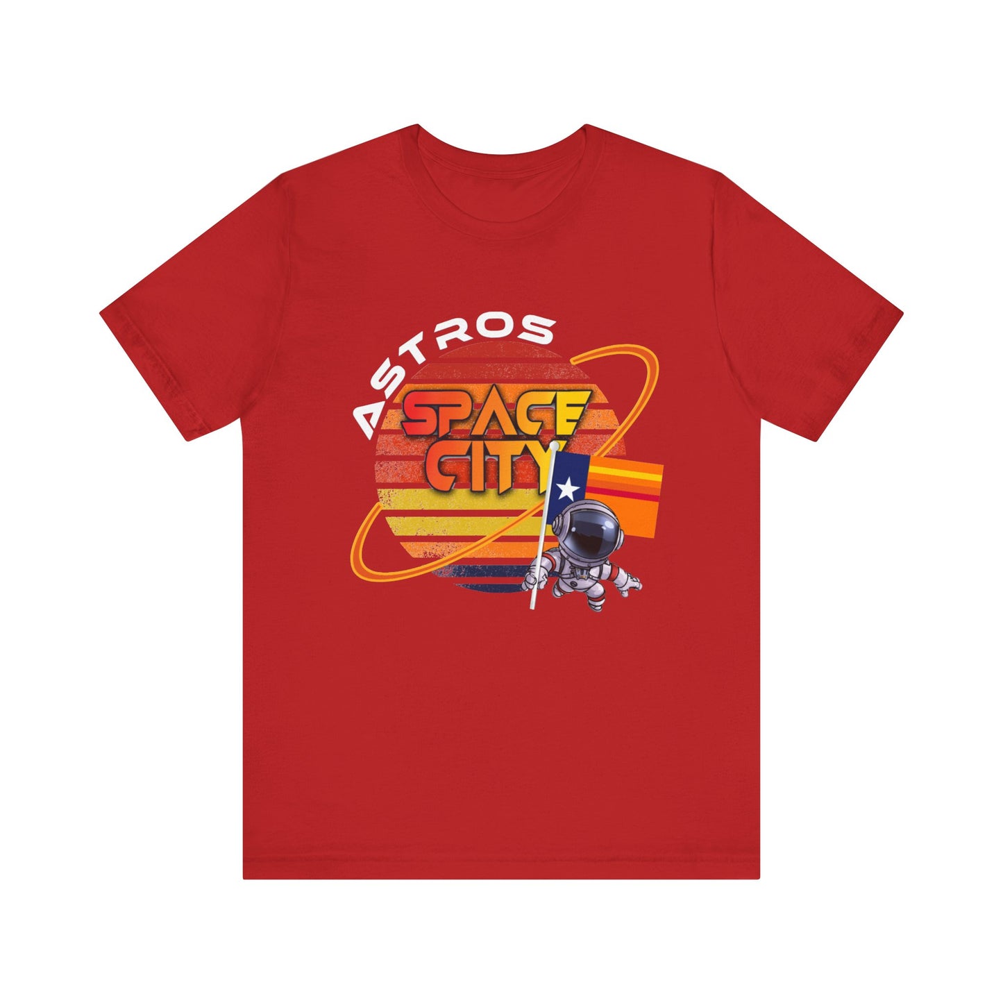 Astros Space City Unisex Jersey Short Sleeve Tee