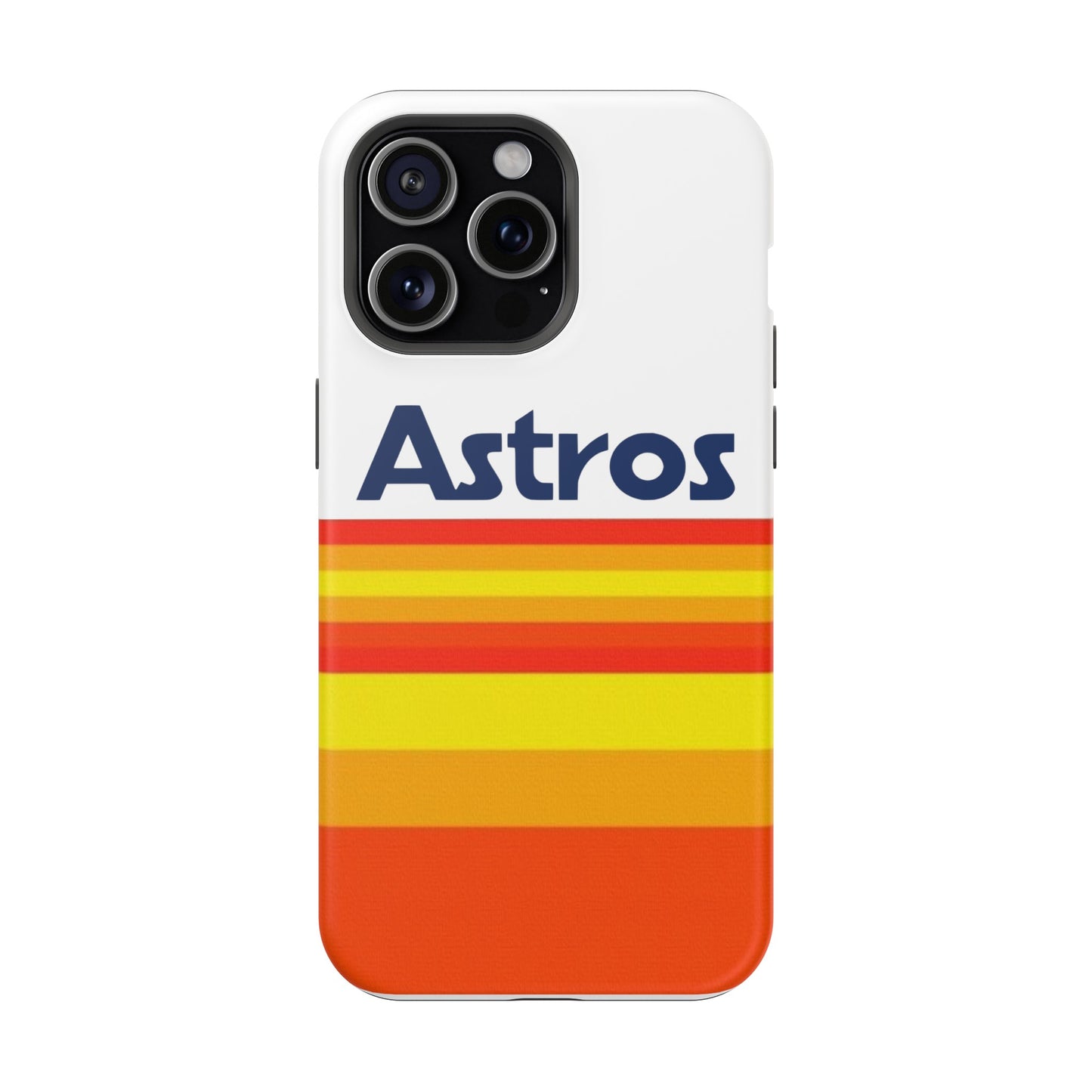 Astros - RETRO - STRIPES - MagSafe Tough Cases