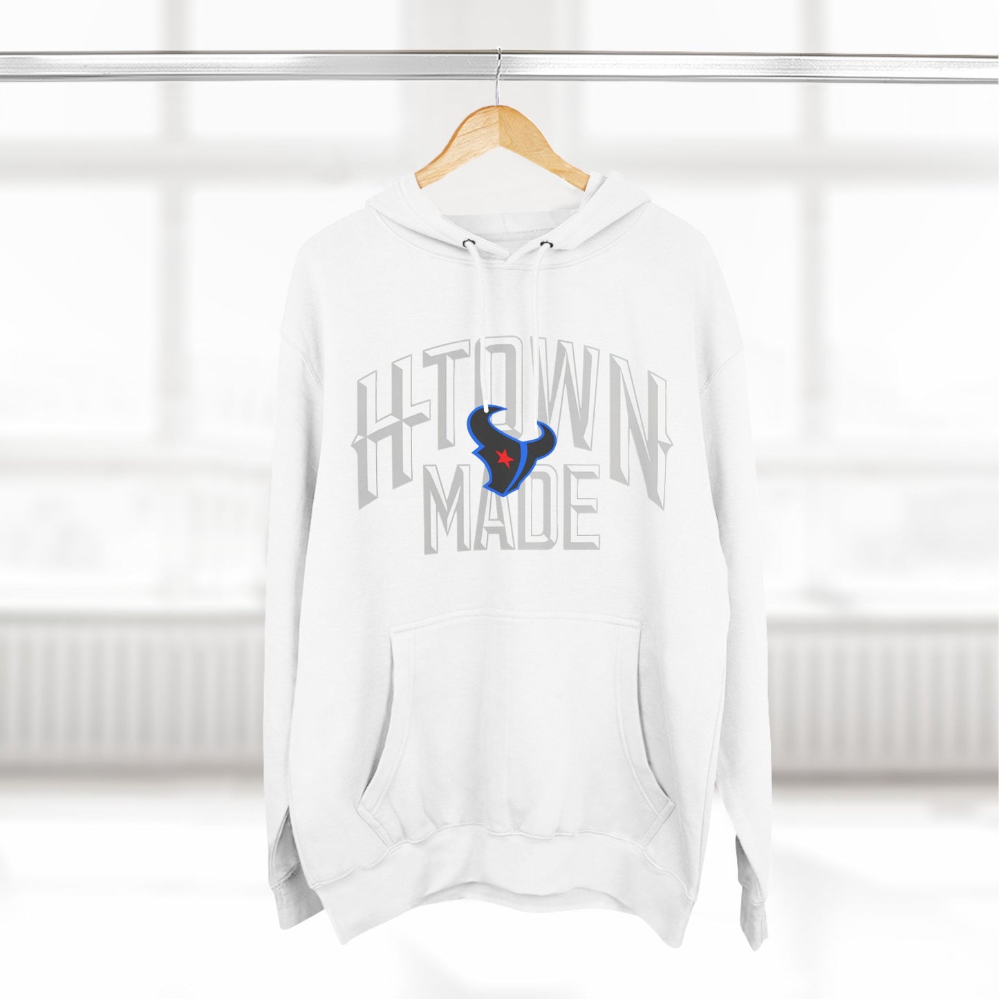 H-Town Made - Three-Panel Fleece Hoodie