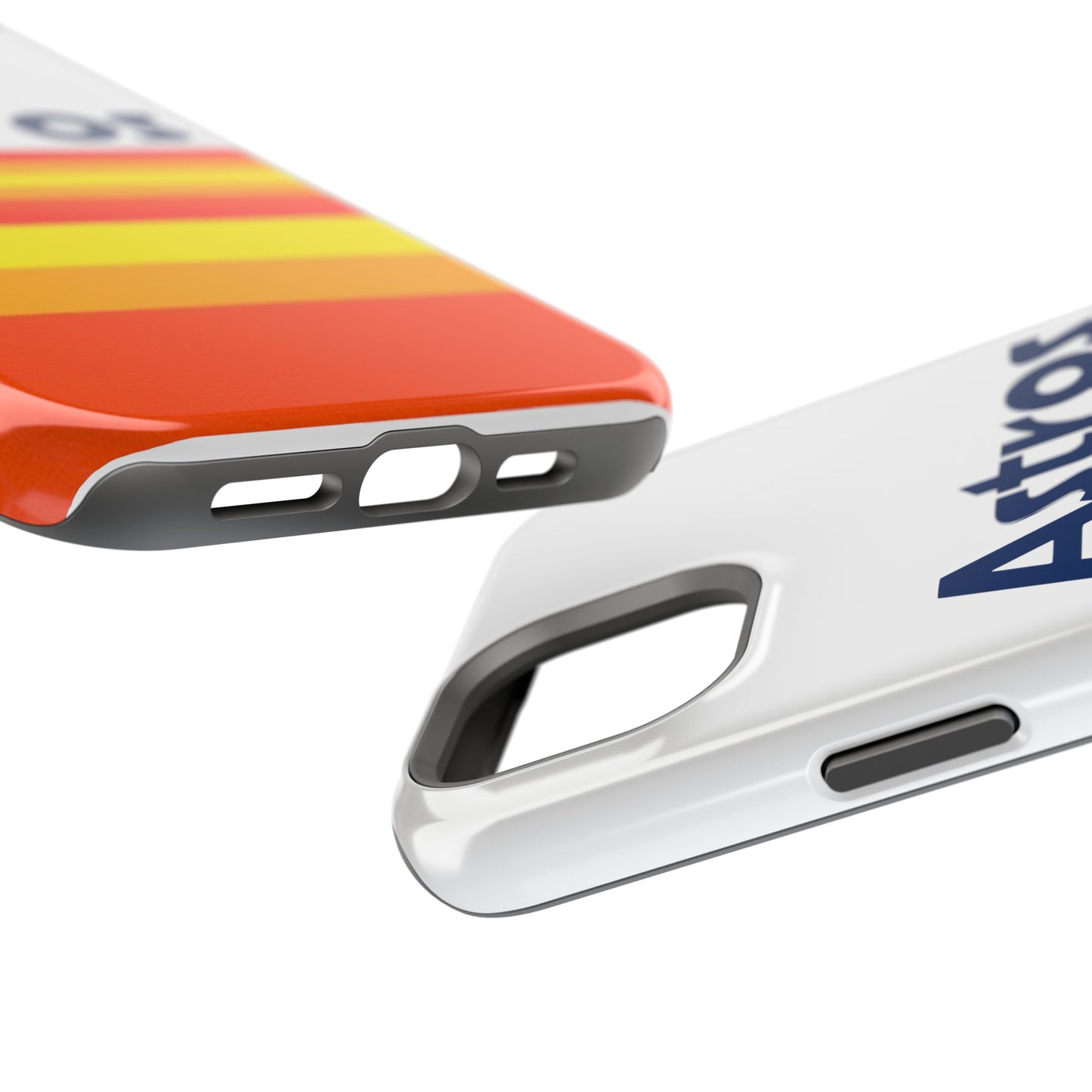 Astros - RETRO - STRIPES - MagSafe Tough Cases