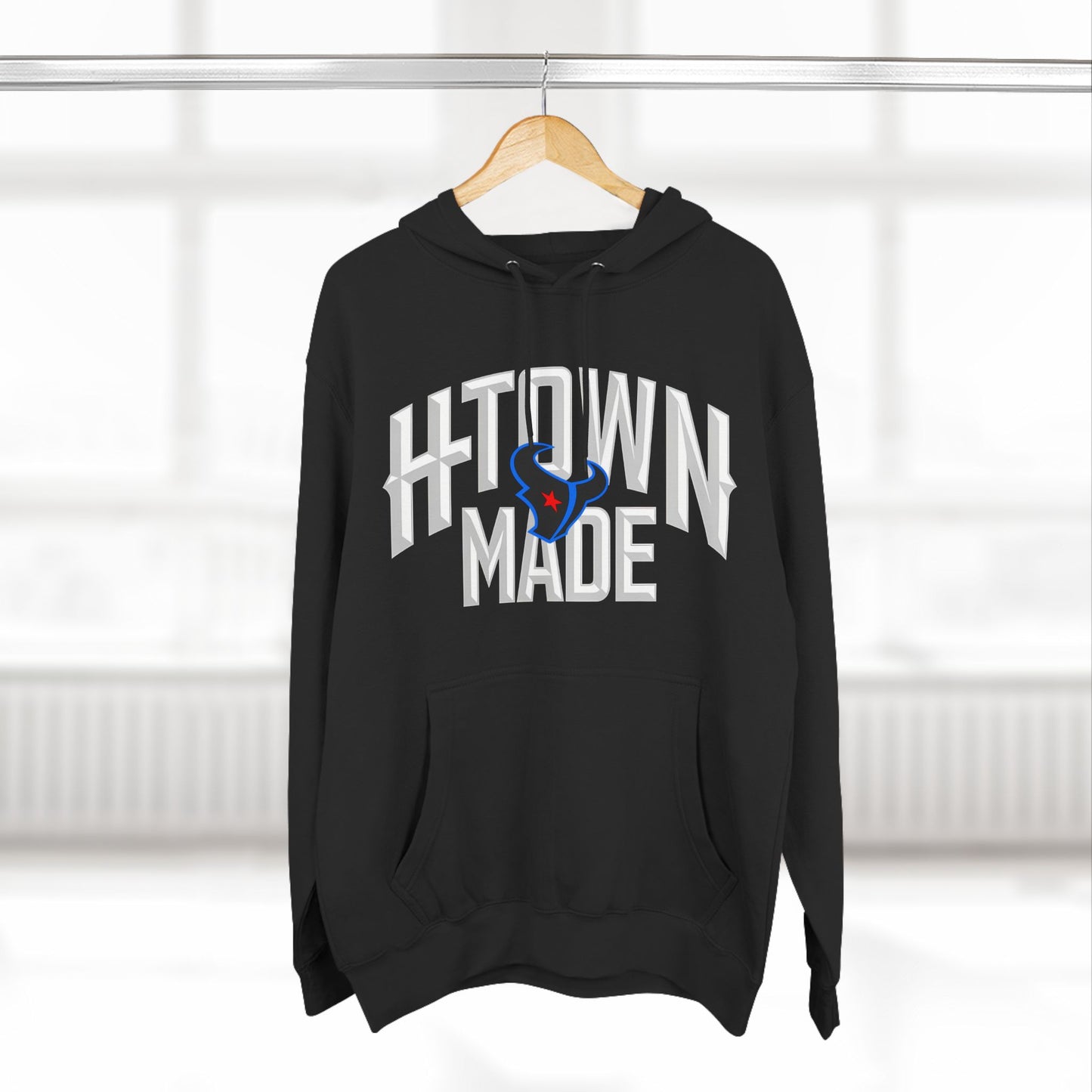H-Town Made - Three-Panel Fleece Hoodie