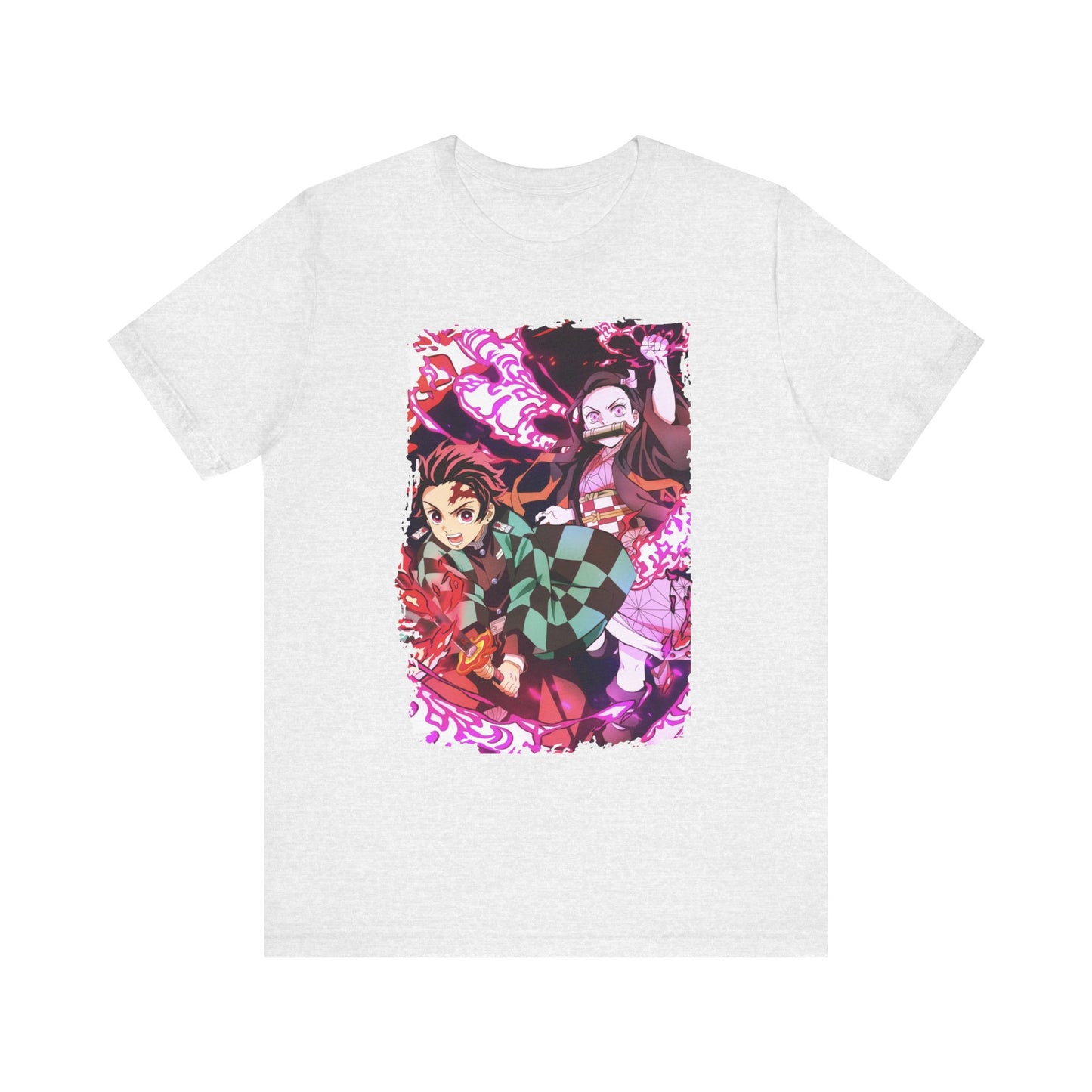 Nezuko and Tanjiro - Demon Slayer - Short Sleeve Tee