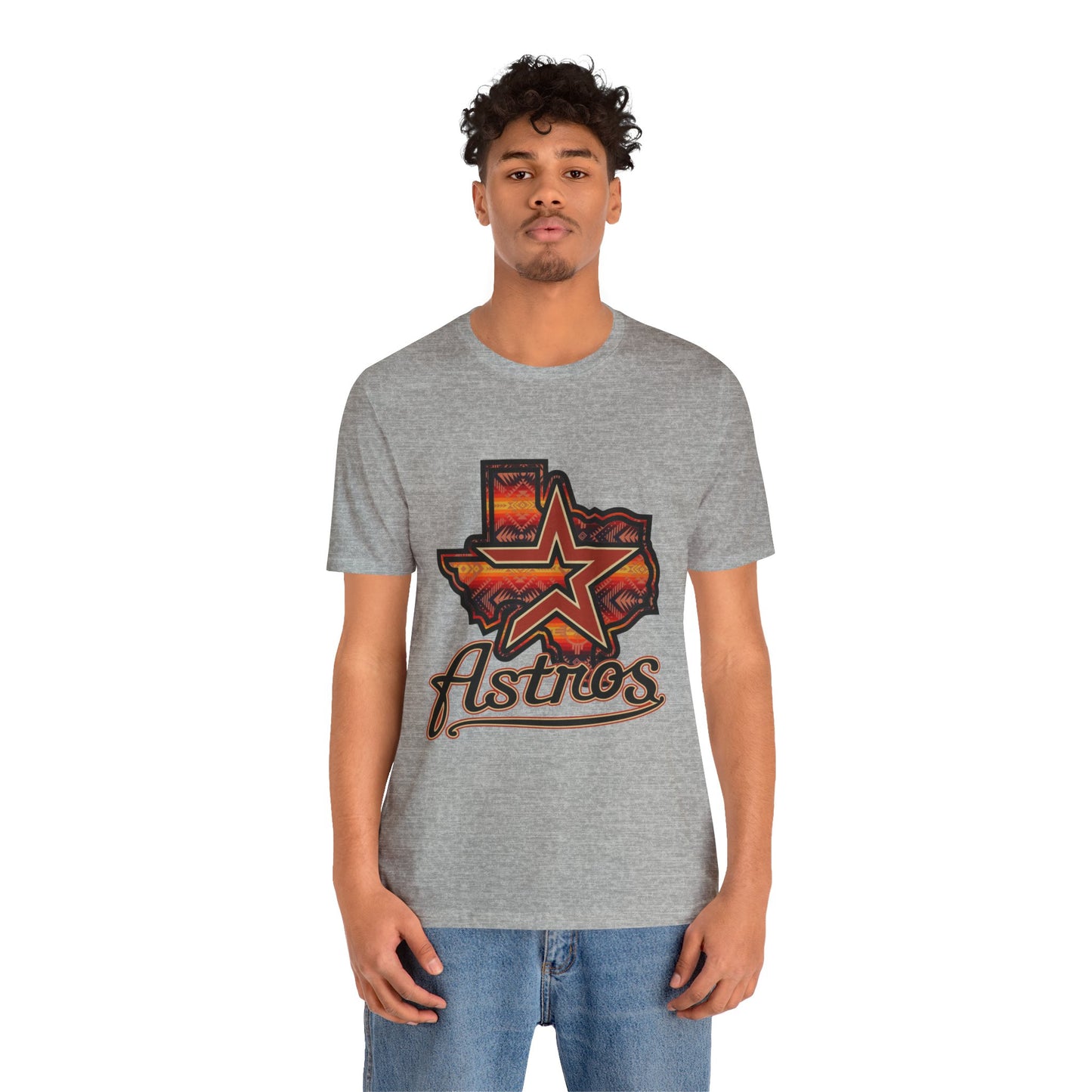 Astros - Texas - Star - Unisex Jersey Short Sleeve Tee