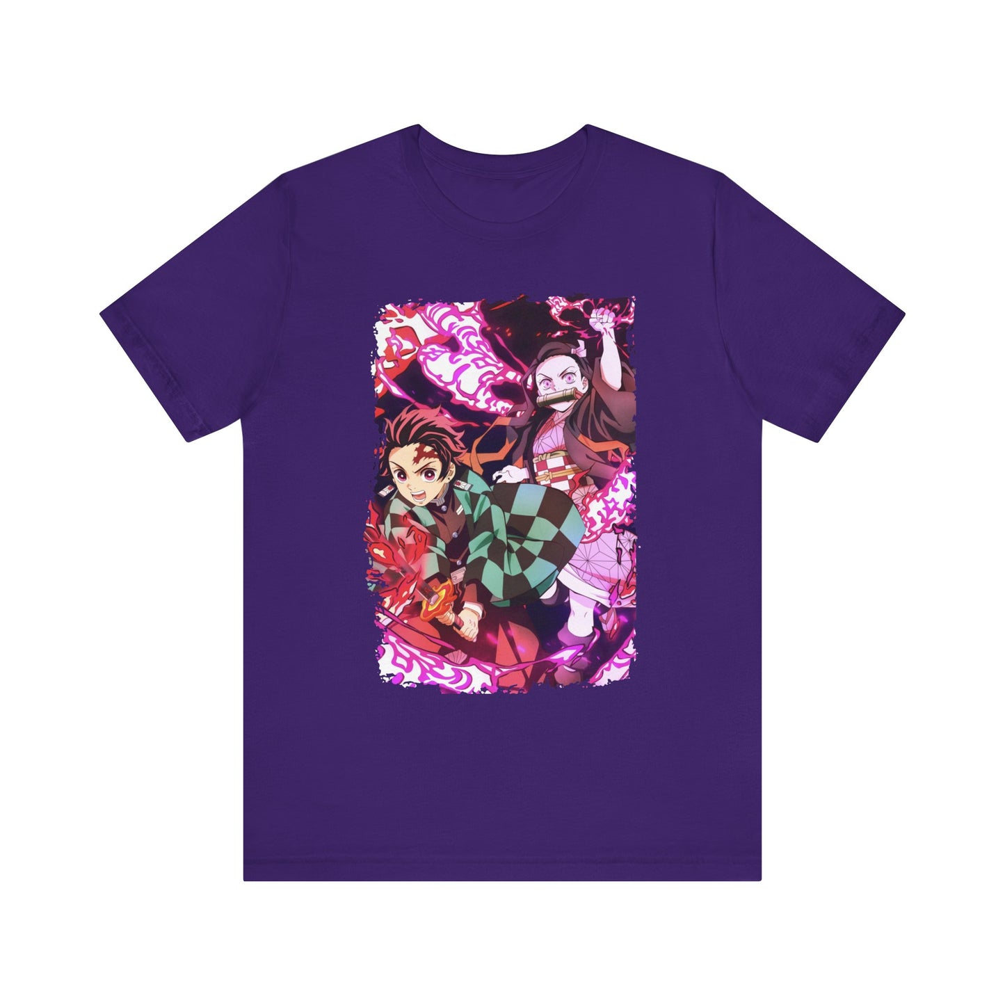 Nezuko and Tanjiro - Demon Slayer - Short Sleeve Tee