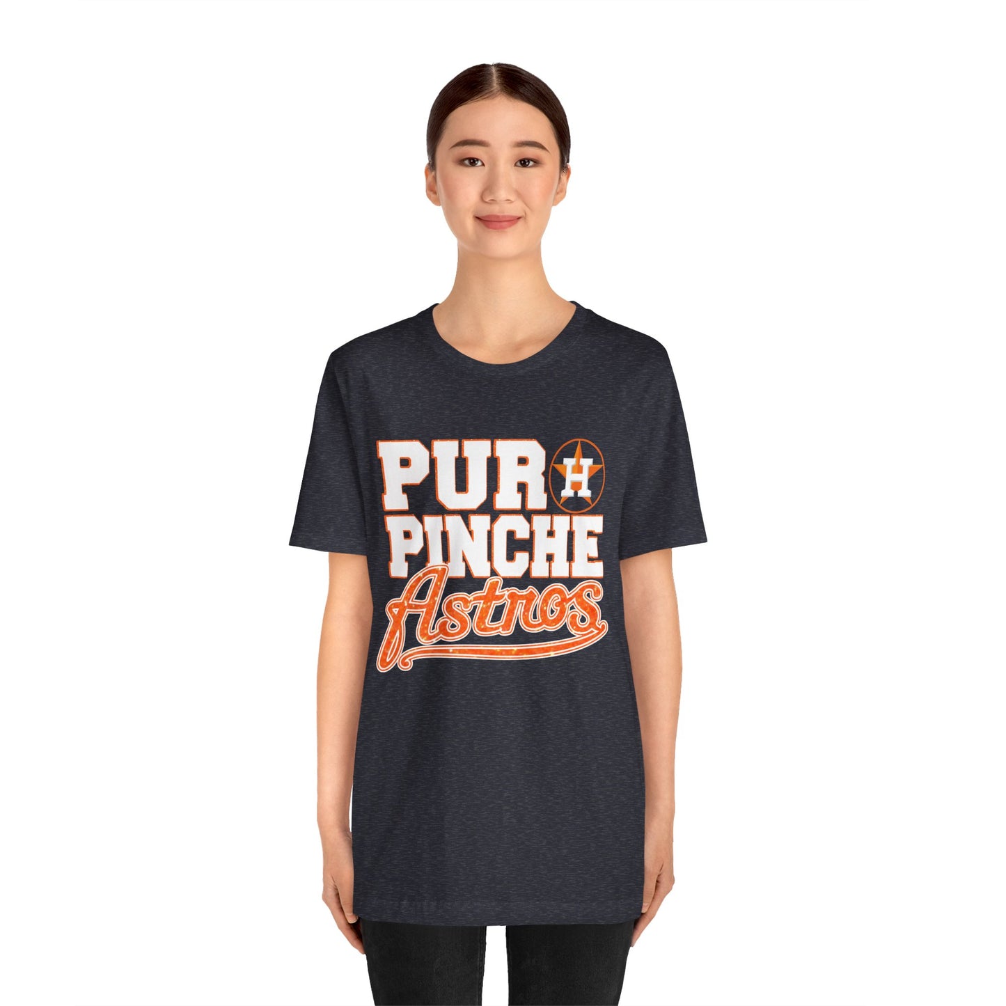 Puro Pinche Astros Houston Unisex Jersey Short Sleeve Tee